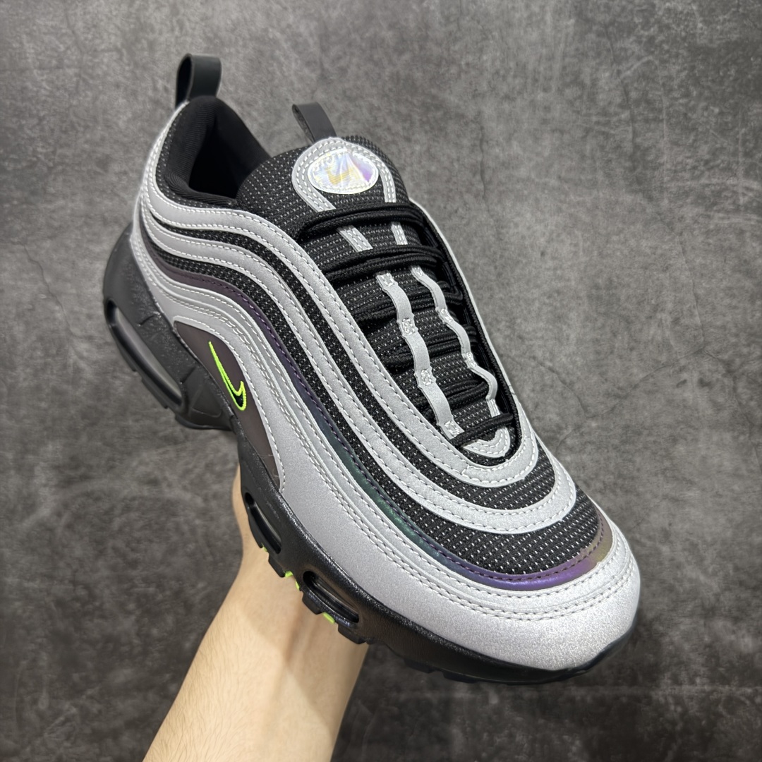 图片[3]-【纯原版】Division St. x Nike Air Max 95/97 Ducks of a Feather Thunder 舒适百搭耐磨 低帮 休闲跑步鞋 男款 黑色 IM2174-001 顶级纯原 原盒原配件齐 男鞋真标半码制 升级原楦开发楦型 采用全新电脑针车缜密针痕#回弹PU模真气垫脚感大底❗️ 尺码：39-46含半码-选品中心