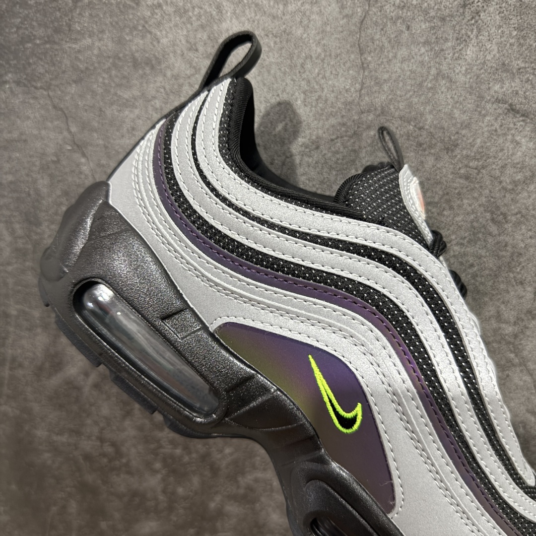 图片[7]-【纯原版】Division St. x Nike Air Max 95/97 Ducks of a Feather Thunder 舒适百搭耐磨 低帮 休闲跑步鞋 男款 黑色 IM2174-001 顶级纯原 原盒原配件齐 男鞋真标半码制 升级原楦开发楦型 采用全新电脑针车缜密针痕#回弹PU模真气垫脚感大底❗️ 尺码：39-46含半码-选品中心