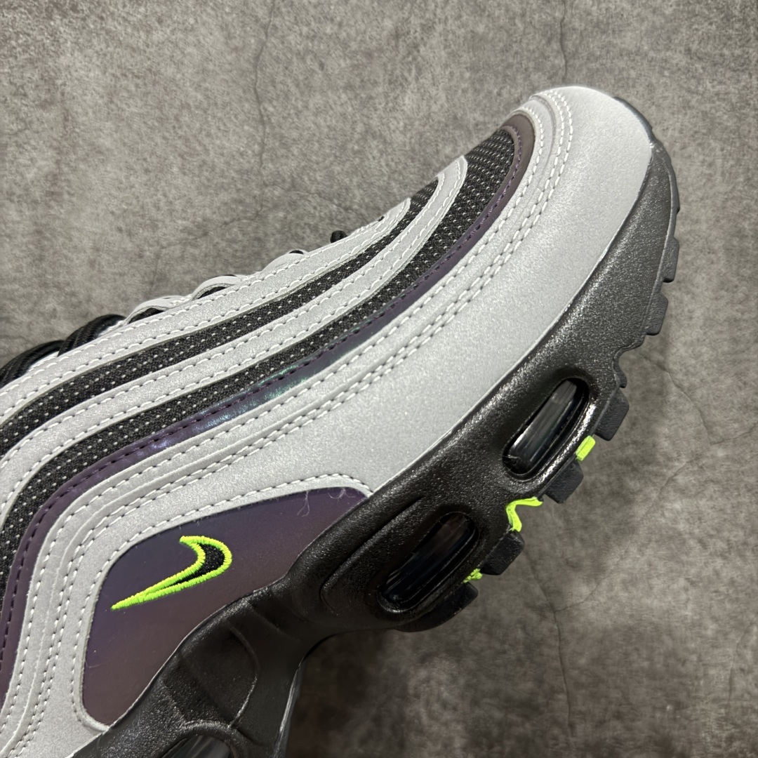 图片[6]-【纯原版】Division St. x Nike Air Max 95/97 Ducks of a Feather Thunder 舒适百搭耐磨 低帮 休闲跑步鞋 男款 黑色 IM2174-001 顶级纯原 原盒原配件齐 男鞋真标半码制 升级原楦开发楦型 采用全新电脑针车缜密针痕#回弹PU模真气垫脚感大底❗️ 尺码：39-46含半码-选品中心