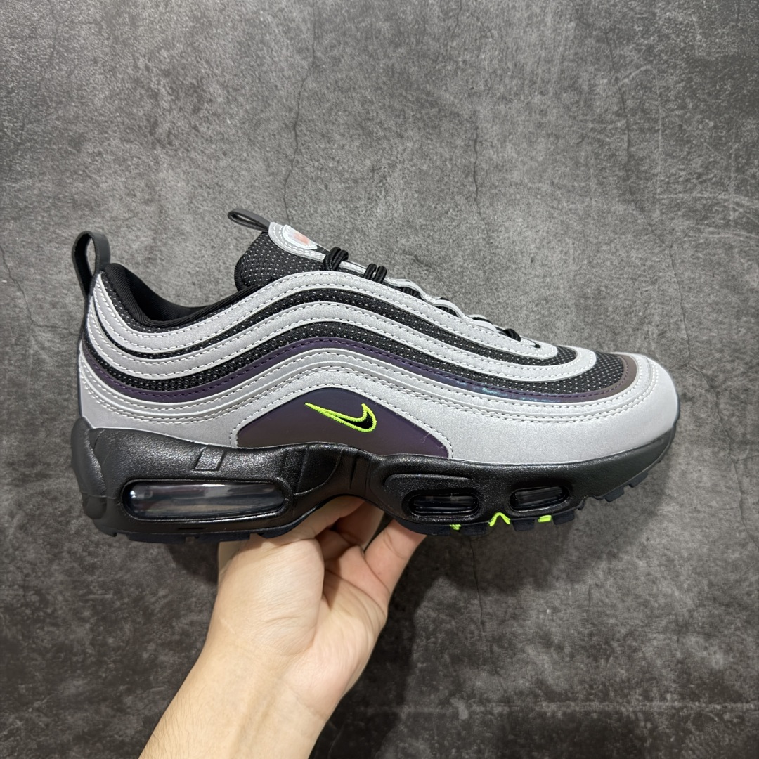 【纯原版】Division St. x Nike Air Max 95/97 Ducks of a Feather Thunder 舒适百搭耐磨 低帮 休闲跑步鞋 男款 黑色 IM2174-001 顶级纯原 原盒原配件齐 男鞋真标半码制 升级原楦开发楦型 采用全新电脑针车缜密针痕#回弹PU模真气垫脚感大底❗️ 尺码:39-46含半码-选品中心