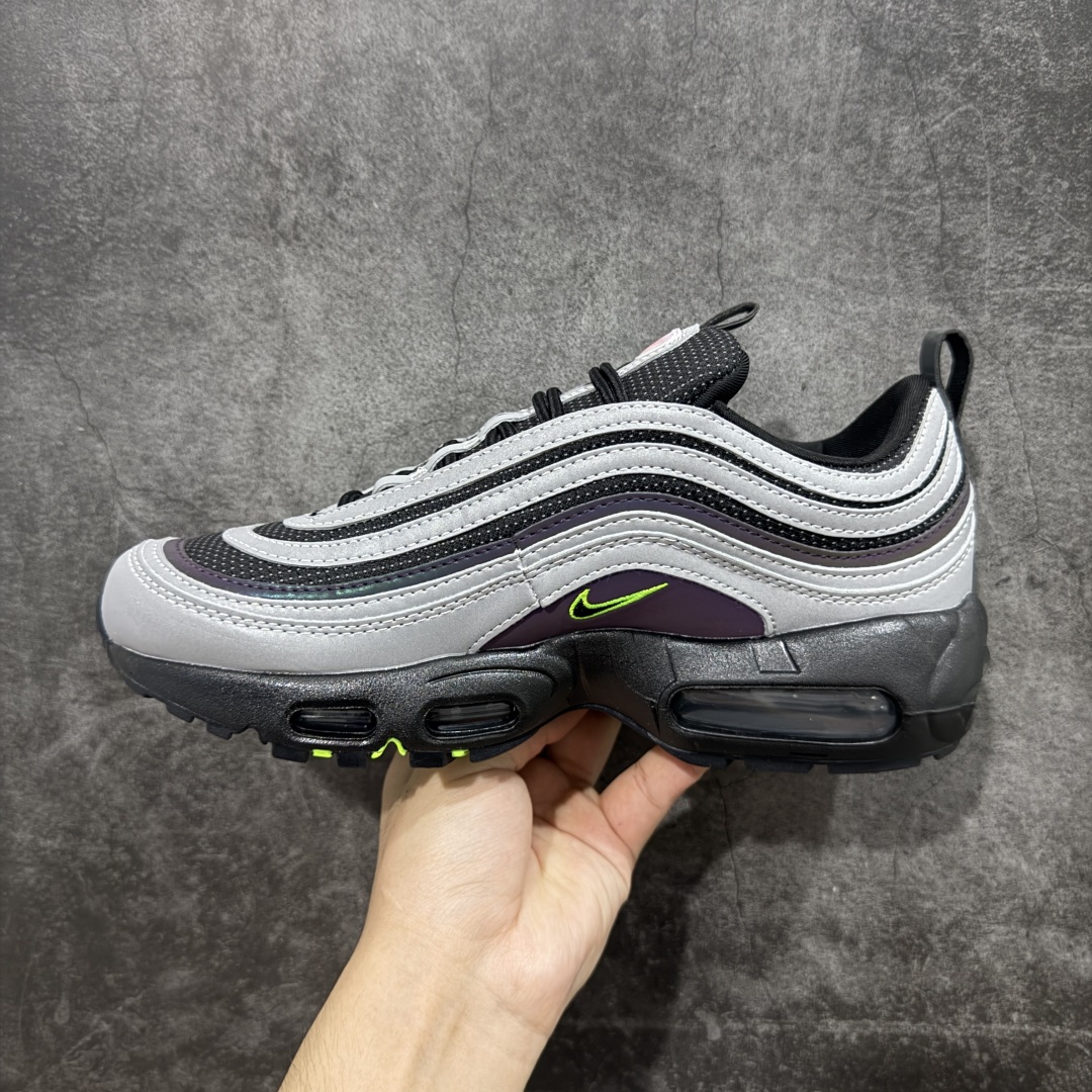图片[2]-【纯原版】Division St. x Nike Air Max 95/97 Ducks of a Feather Thunder 舒适百搭耐磨 低帮 休闲跑步鞋 男款 黑色 IM2174-001 顶级纯原 原盒原配件齐 男鞋真标半码制 升级原楦开发楦型 采用全新电脑针车缜密针痕#回弹PU模真气垫脚感大底❗️ 尺码：39-46含半码-选品中心