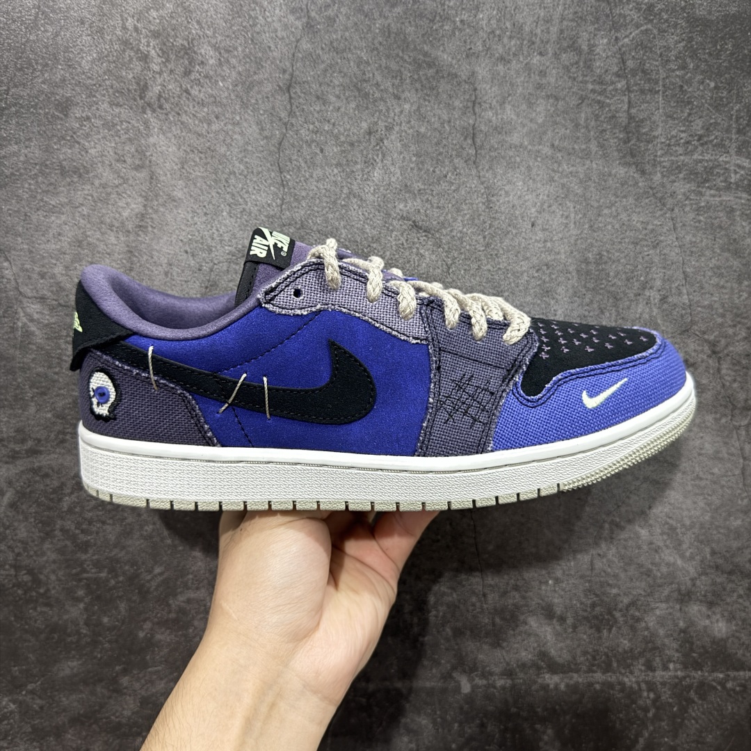 【PK纯原】Zion Williamson x Air Jordan 1 Retro Low OG“Voodoo Alternate”巫毒娃娃 IH2309-500 国内一线头部知名大厂出品 高端外贸零售专供品质 原鞋原楦头纸板开发 原厂防尘纸 全配件 极致一眼正品既视感 尺码：40 40.5 41 42 42.5 43 44 44.5 45 46 47.5-选品中心
