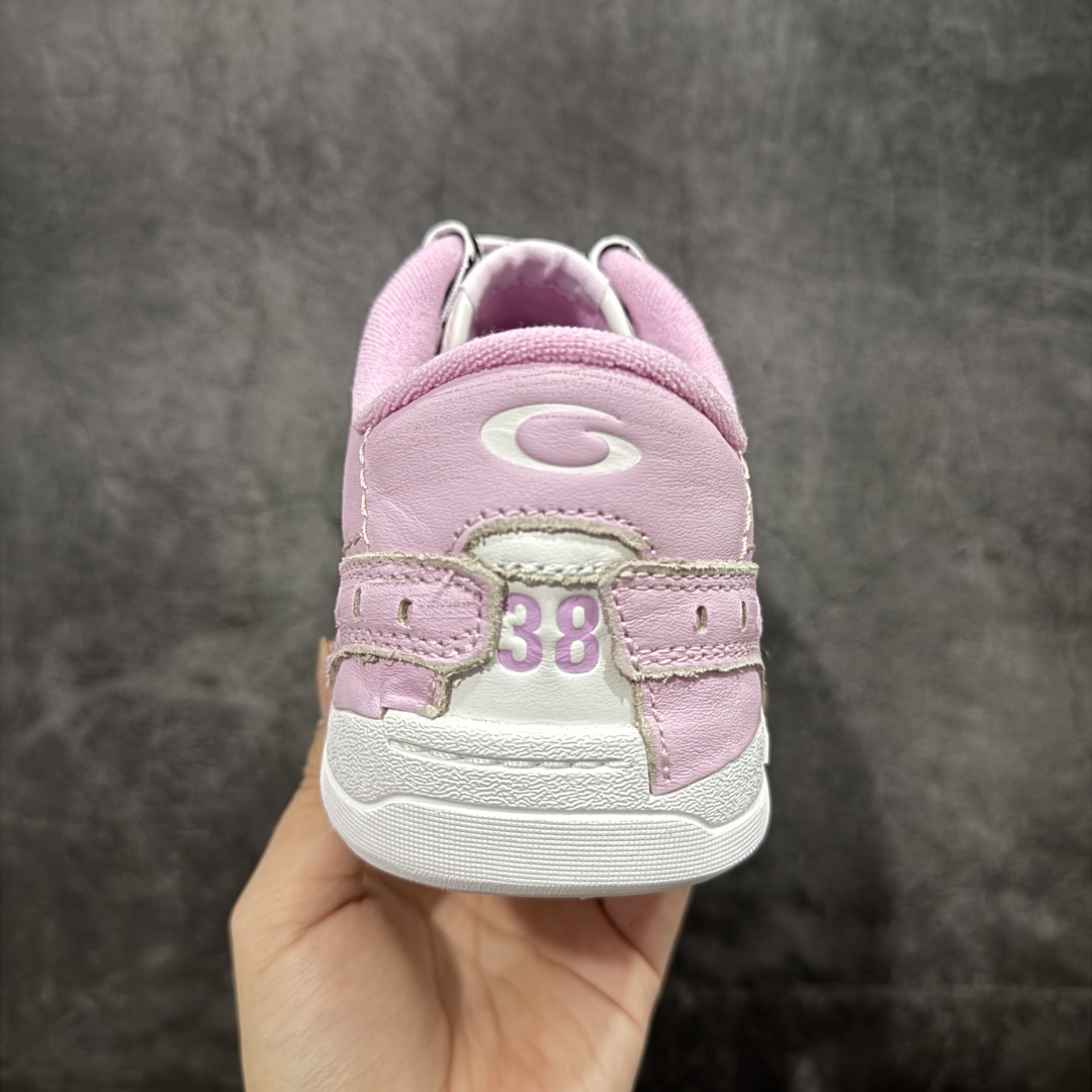 图片[4]-【XA纯原版】Balenciaga Hamptons Worn-Out 巴黎世家十八18代 涤纶（聚酯纤维）牛皮革 圆头系带 低帮 生活休闲板鞋 全套原纸板楦头开发 最原汁原味的灵魂版型 全鞋荧光划线卡点 胶水把控整洁度追求极致完美 每一双都是工艺品 多重QC质检 超越公司货的品控标准 实实在在的免检产品 原盒原配 正确字体电绣 粗细、位置、大小正确 侧边TPU 透气孔匹配意产原版 正确分离大底 TPU软底 原版一致大底LOGO 立体感十足 原厂皮料水洗做旧 采购原厂网纱 偏大一码 尺码：35 36 37 38 39 40-选品中心