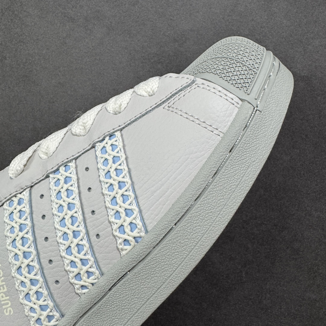 图片[5]-【公司级】AD Originals Superstar II 贝壳头 采用全新头层拼接皮革材质后跟采用特色3D立体印字 渠道正品订单 诠释市场最高工艺水平全鞋进口头层皮料打造区别市面普通真标版本，进出专柜无压力 货号：JQ8729 尺码：35 36 36⅔ 37⅓ 38 38⅔ 39⅓ 40 40⅔ 41⅓ 42 42⅔ 43-选品中心