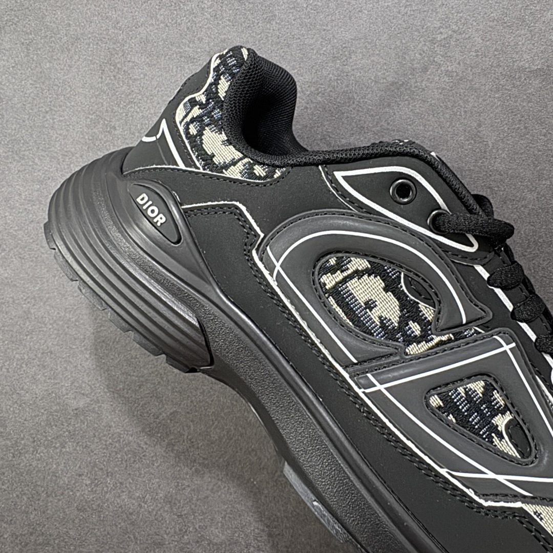 图片[6]-【公司级】Dior B30 迪奥 B30 CD鞋 低帮 黑白色 网布圆头系带 侧面字母徽标低邦生活休闲鞋 Christian Dior，简称迪奥(Dior) ，是法国著名高价奢侈品品牌。迪奥公司由法国时装设计师克里斯汀.迪奥创立，总部设在巴黎。 自1946年创始以来，Dior一直是华丽与高雅的代名词。不论是时 装、化妆品或是其他产品，克里斯汀.迪奥在时尚殿堂一直雄踞顶端Dior之所以能成为经典，除了其创新中又带着优雅的设计，亦培育出许多优秀b的年轻设计师。 货号：3SN279ZRF _H912 尺码：36 37 38 39 40 41 42 43 44 45 46 编码：HXSB230240-选品中心
