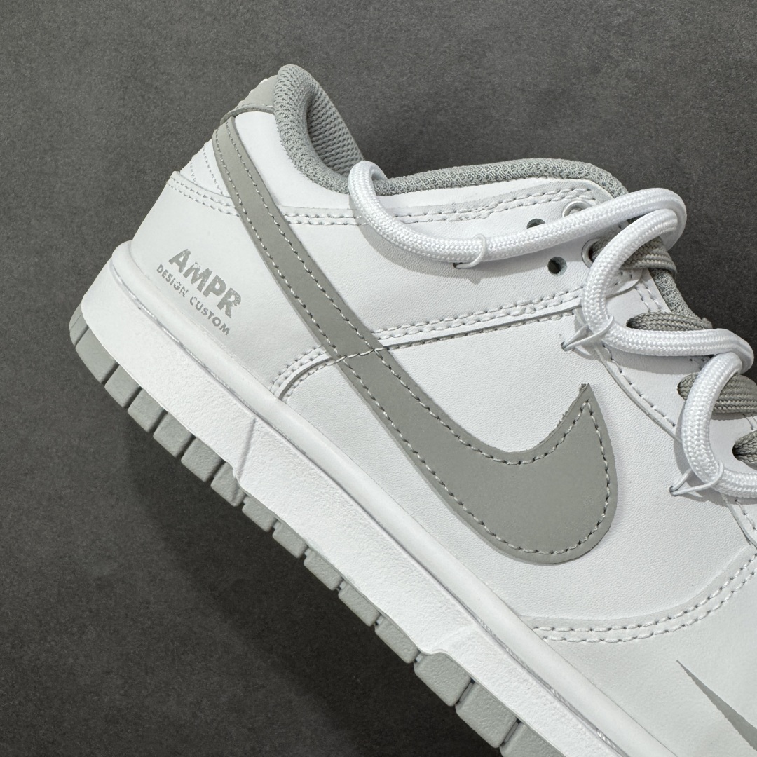 图片[6]-【YC版】Nike Dunk Low Retro ‘DIY高端定制’耐克 低帮休闲运动板鞋 原装头层材料 独家版型蒸餾加工帶來的是更好的视觉和脚感体验 清洁度 电绣工艺 皮料切割干净无任何毛边 细节完美 货号：WG0528-095 尺码：40-46带半码 编码：HXSB310320-选品中心