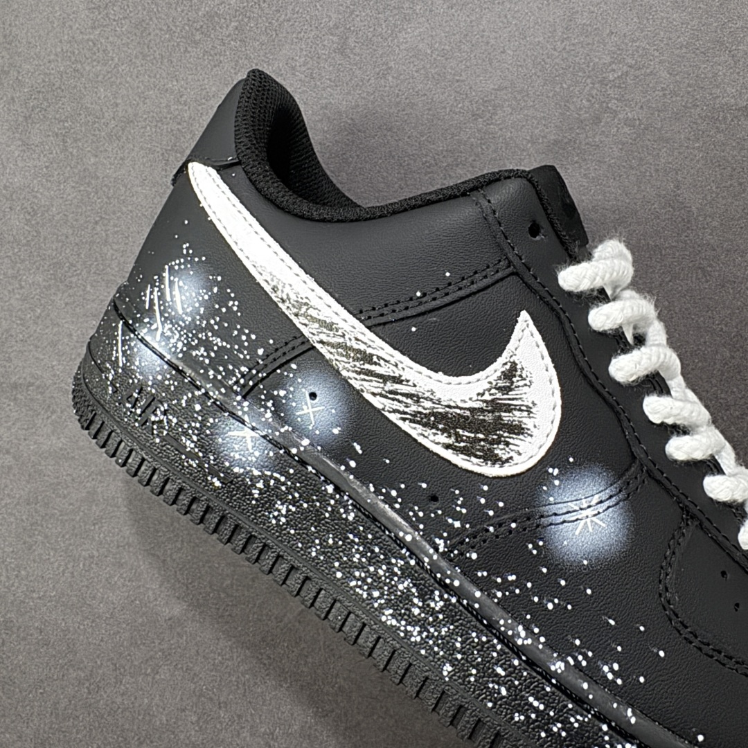图片[6]-【定制版】Nike Air Force 1 Low’07 繁星似点 手绘 泼墨 空军一号低帮休闲板鞋 定制皮料 定制鞋盒 原楦原纸板 纯正空军版型 内置全掌气垫 货号：ZH0316-101 尺码：36 36.5 37.5 38 38.5 39 40 40.5 41 42 42.5 43 44 44.5 45 编码：HXSA310320-选品中心