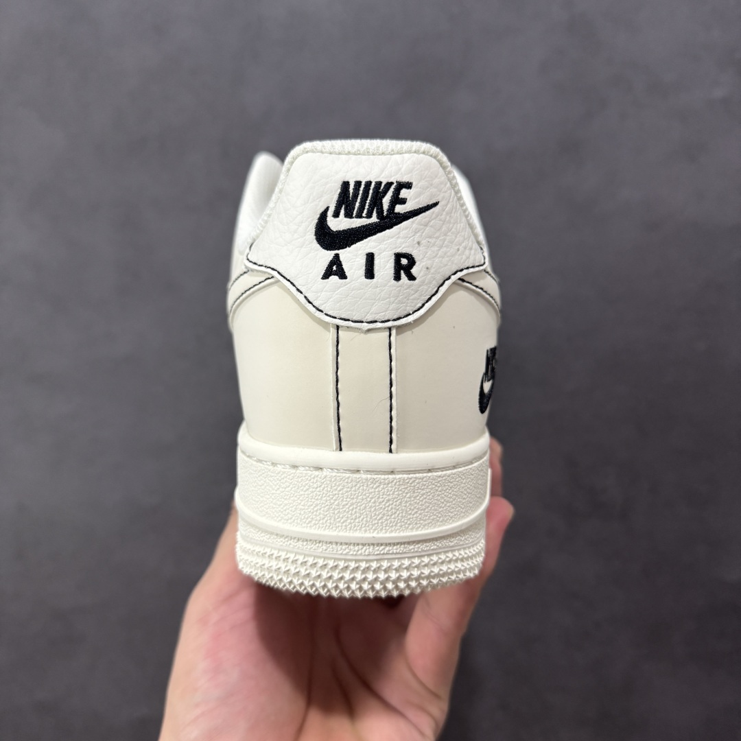 图片[4]-【定制版】Nike Air Force 1\’07 Low 米黑线 空军一号低帮休闲板鞋 CS5288-032  #定制皮料 定制鞋盒 原楦原纸板 纯正空军版型 内置全掌气垫  尺码：36 36.5 37.5 38 38.5 39 40 40.5 41 42 42.5 43 44 44.5 45 编码：HXSA310320-选品中心