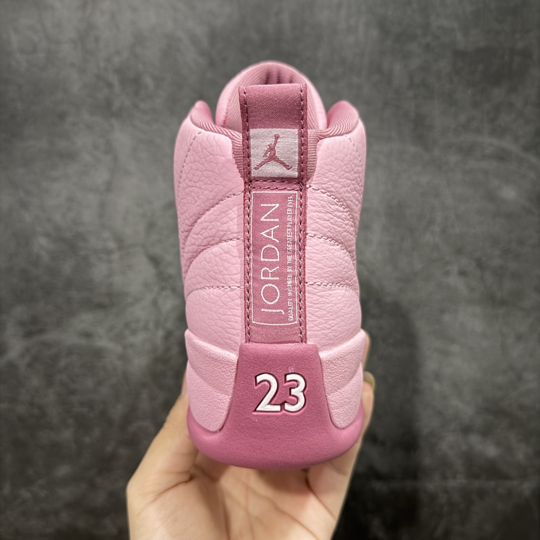 图片[4]-【TK至尊版】Air Jordan 12 AJ12乔12 文化篮球鞋 粉色 510815-600 圈内知名口碑大厂出品 原楦原纸板 原厂皮料 原厂碳板打造 极致一眼正品既视感 高端外贸零售专供品质 尺码：36 36.5 37.5 38 38.5 39 40-选品中心