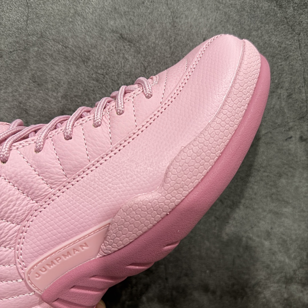 图片[6]-【TK至尊版】Air Jordan 12 AJ12乔12 文化篮球鞋 粉色 510815-600 圈内知名口碑大厂出品 原楦原纸板 原厂皮料 原厂碳板打造 极致一眼正品既视感 高端外贸零售专供品质 尺码：36 36.5 37.5 38 38.5 39 40-选品中心