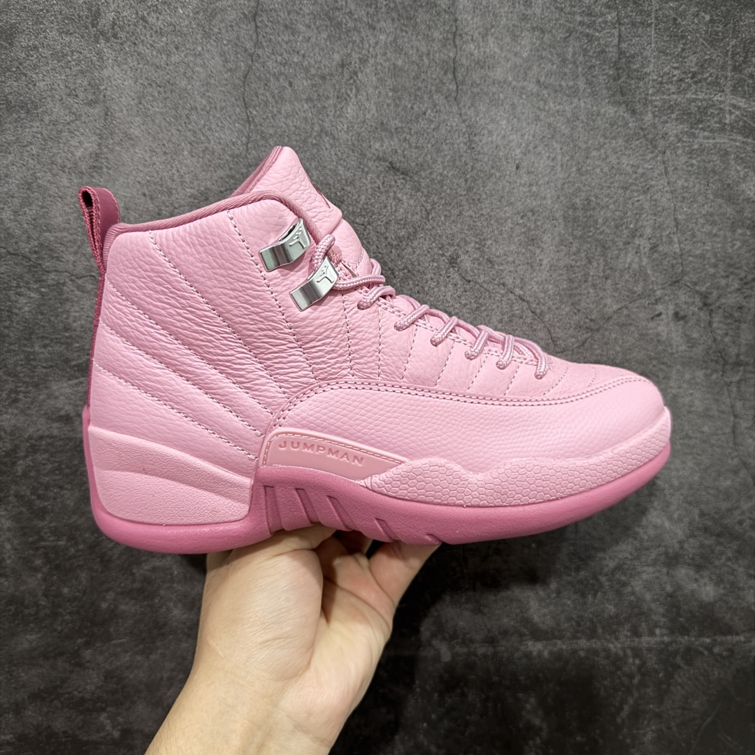 【TK至尊版】Air Jordan 12 AJ12乔12 文化篮球鞋 粉色 510815-600 圈内知名口碑大厂出品 原楦原纸板 原厂皮料 原厂碳板打造 极致一眼正品既视感 高端外贸零售专供品质 尺码:36 36.5 37.5 38 38.5 39 40-选品中心