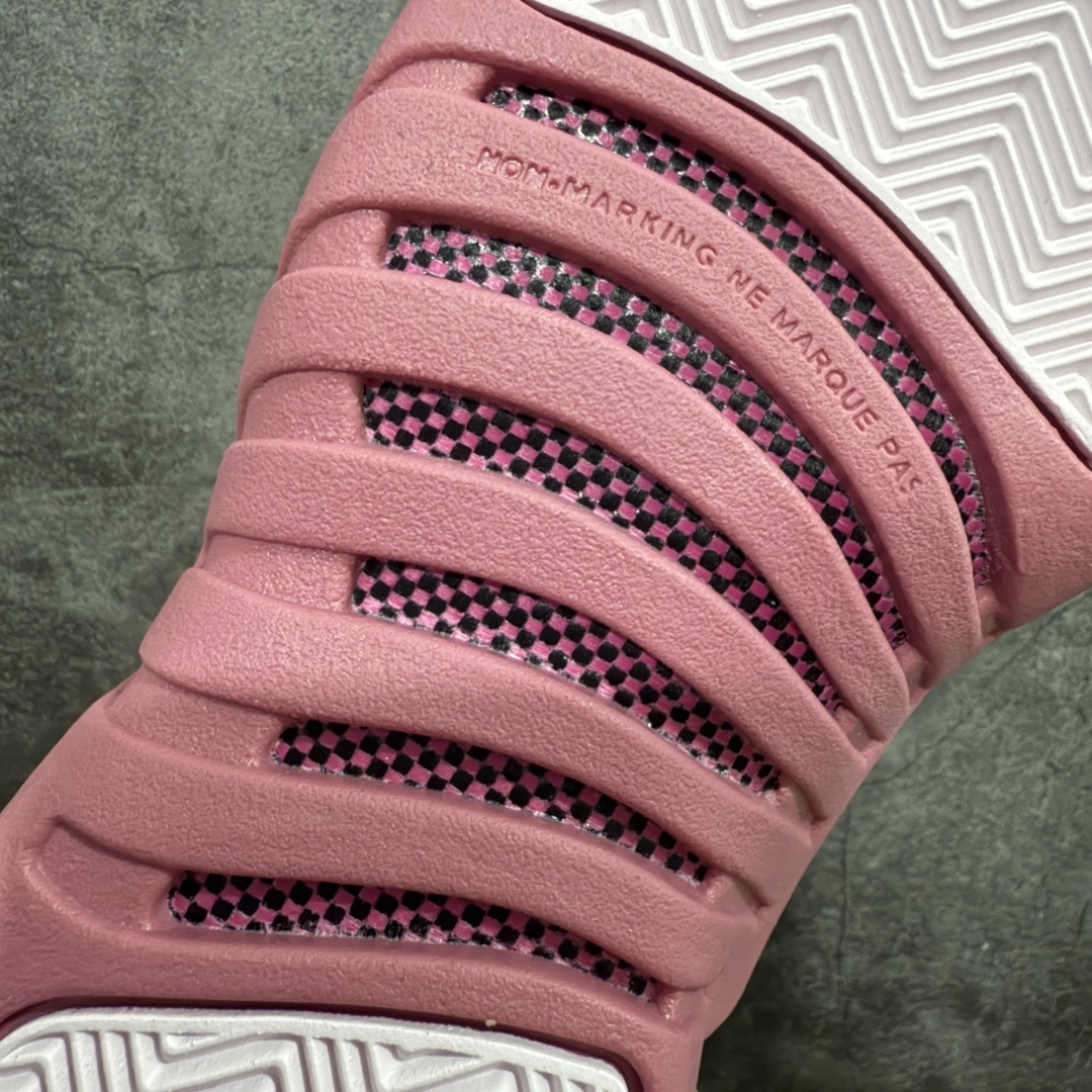 图片[8]-【TK至尊版】Air Jordan 12 AJ12乔12 文化篮球鞋 粉色 510815-600 圈内知名口碑大厂出品 原楦原纸板 原厂皮料 原厂碳板打造 极致一眼正品既视感 高端外贸零售专供品质 尺码：36 36.5 37.5 38 38.5 39 40-选品中心