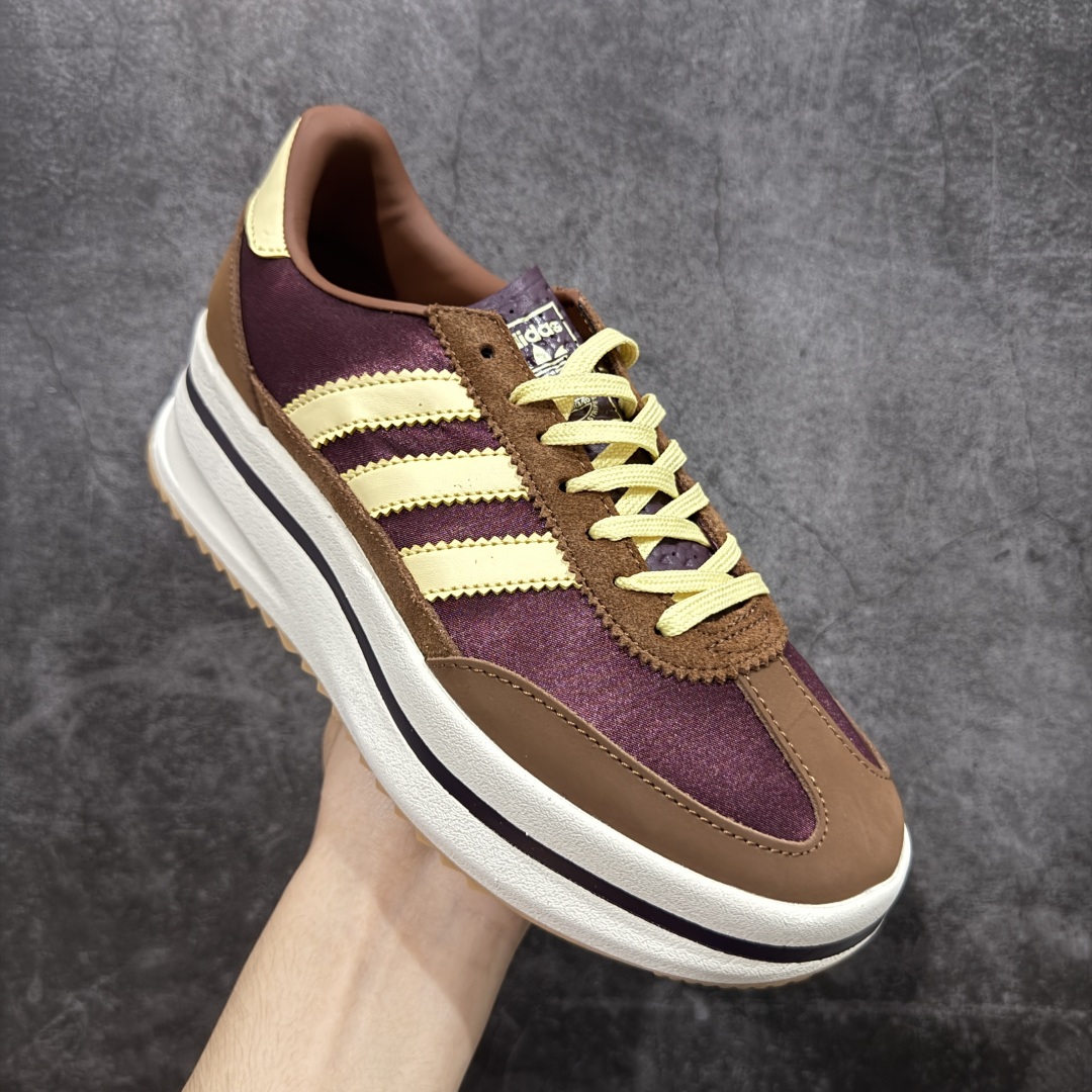 图片[3]-【神版纯原】adidas originals SL 72 STACK W 低帮厚底 生活体闲鞋 男女同款简约大方的造型设计 给人以随性闲的时尚格调 穿着舒适轻便 运动灵活自如 满足日常个性穿搭 货号：JQ6420 尺码：36 36.5 37 38 38.5 39 40 40.5 41 42-选品中心