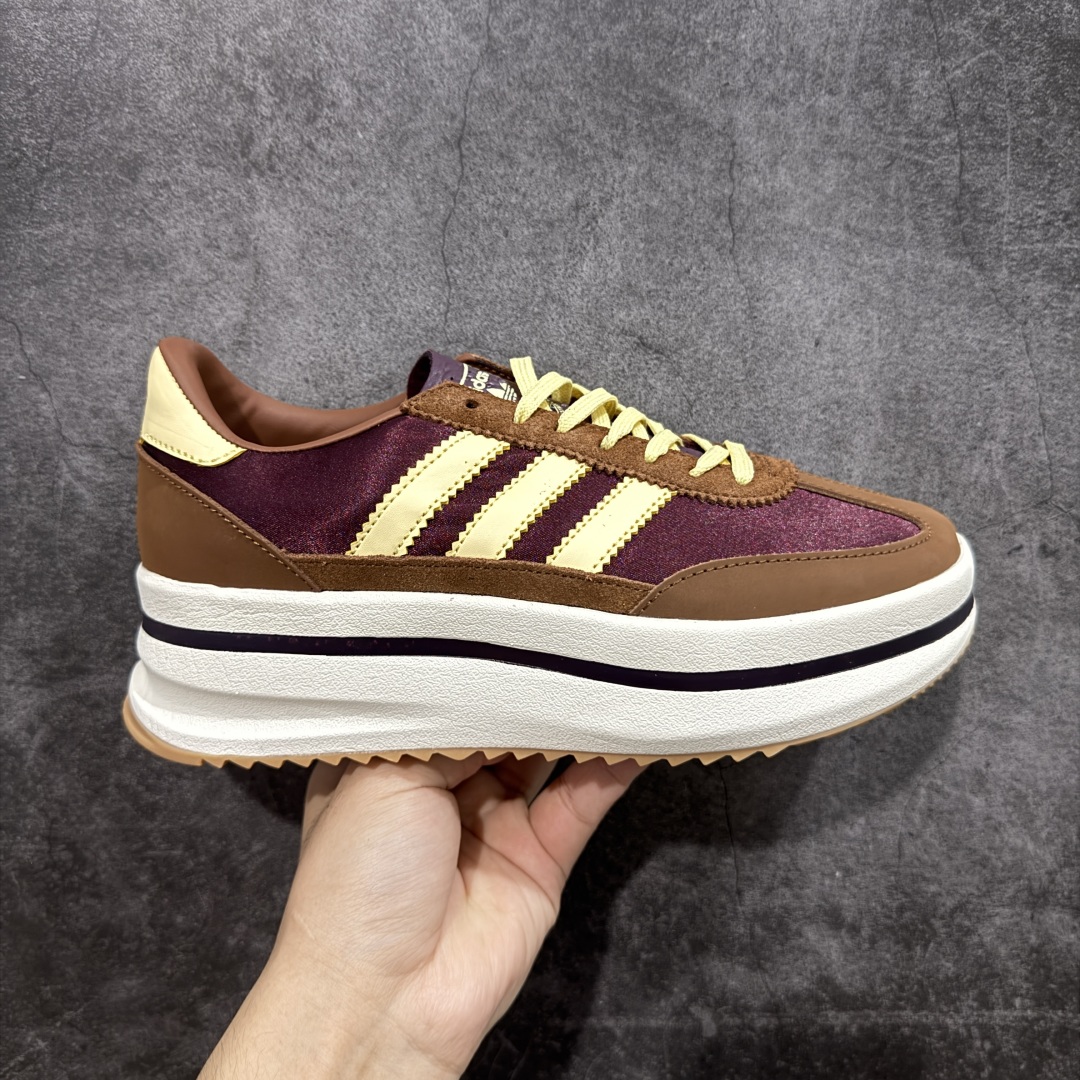 【神版纯原】adidas originals SL 72 STACK W 低帮厚底 生活体闲鞋 男女同款简约大方的造型设计 给人以随性闲的时尚格调 穿着舒适轻便 运动灵活自如 满足日常个性穿搭 货号:JQ6420 尺码:36 36.5 37 38 38.5 39 40 40.5 41 42-选品中心