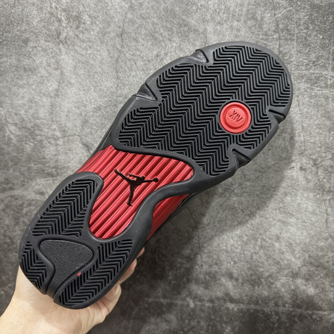 图片[9]-【TK至尊版】Air Jordan 14 Retro AJ14乔14 文化篮球鞋 黑红 487471-003 圈内知名口碑大厂出品 原楦原纸板 原厂皮料 高端外贸充正 零售专供品质 极致一眼正品既视感 高端外贸零售专供品质 尺码：40 40.5 41 42 42.5 43 44 44.5 45 46 47.5 48.5-选品中心