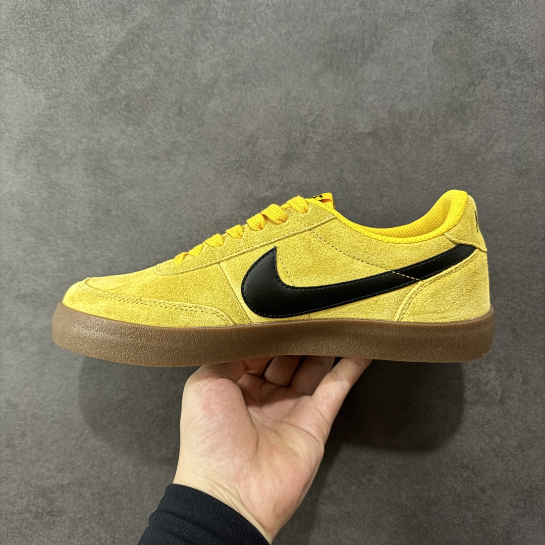 图片[2]-【公司级】Nk Killshot II Leather 低帮休闲板鞋 渠道原装订单 采用米白色皮革制作鞋身，Swoosh 点缀其中 最后搭载棕色生胶大底 流露出满满的复古气气息 货号：FQ8903-700 尺码：35.5-45-选品中心