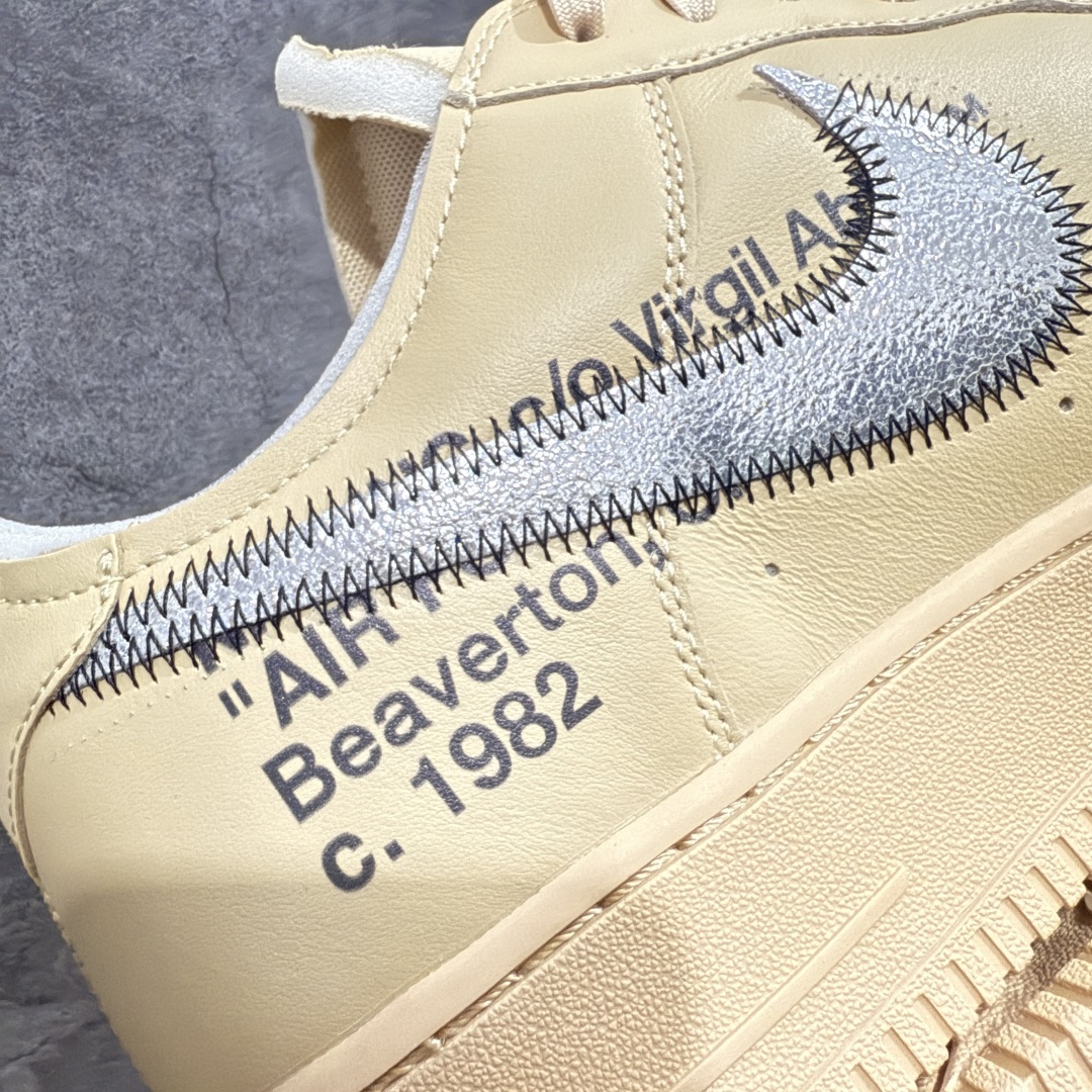 图片[13]-【Top纯原】OFF-WHITE X NK Air Force 1 \” OW联名空军一号低帮板鞋 市售最高工艺 知名厂牌 国内头部一线大厂出品 原鞋原厂贝利皮料打造 正确卡色 所有材料均来自原厂 细节对比原鞋 外贸充正 高端零售专供品质 货号：FD6900-200 尺码：40 40.5 41 42 42.5 43 44 44.5 45 46 47.5-选品中心