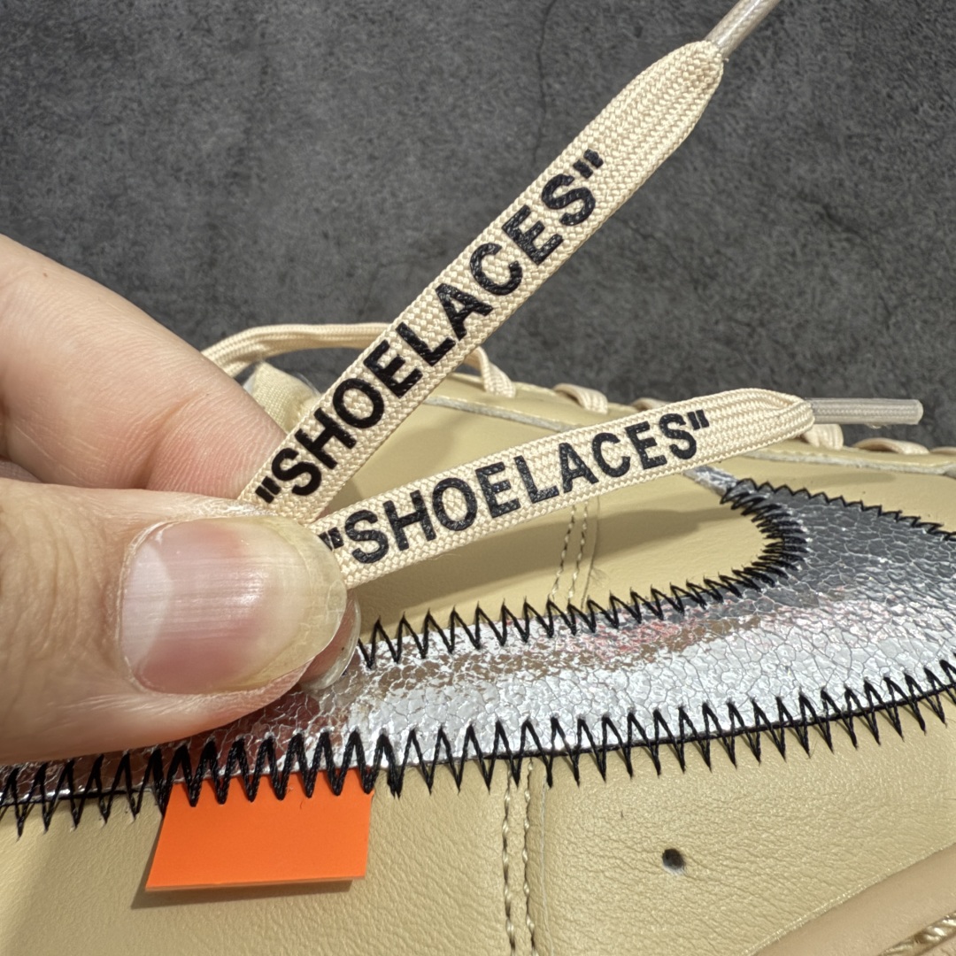图片[11]-【Top纯原】OFF-WHITE X NK Air Force 1 \” OW联名空军一号低帮板鞋 市售最高工艺 知名厂牌 国内头部一线大厂出品 原鞋原厂贝利皮料打造 正确卡色 所有材料均来自原厂 细节对比原鞋 外贸充正 高端零售专供品质 货号：FD6900-200 尺码：40 40.5 41 42 42.5 43 44 44.5 45 46 47.5-选品中心