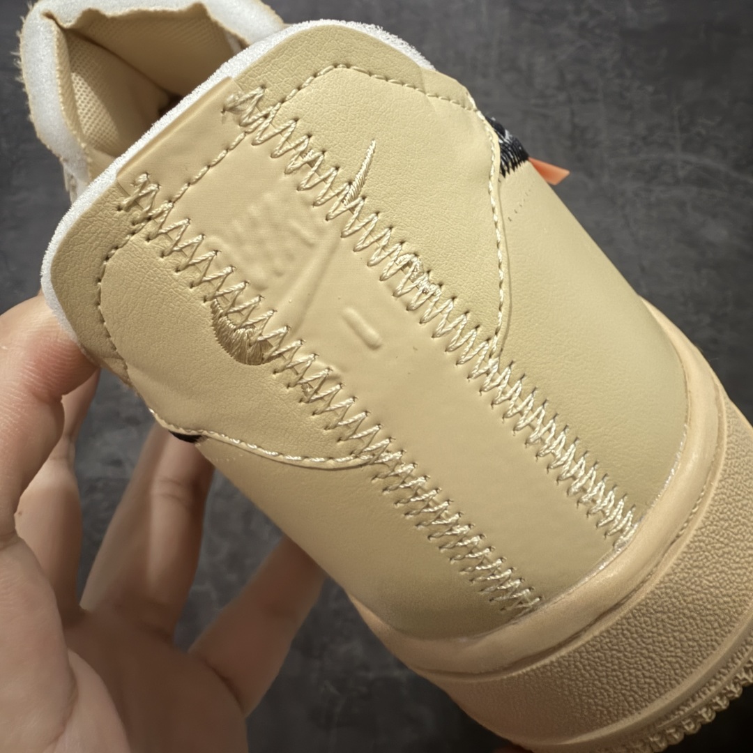 图片[2]-【Top纯原】OFF-WHITE X NK Air Force 1 \” OW联名空军一号低帮板鞋 市售最高工艺 知名厂牌 国内头部一线大厂出品 原鞋原厂贝利皮料打造 正确卡色 所有材料均来自原厂 细节对比原鞋 外贸充正 高端零售专供品质 货号：FD6900-200 尺码：40 40.5 41 42 42.5 43 44 44.5 45 46 47.5-选品中心