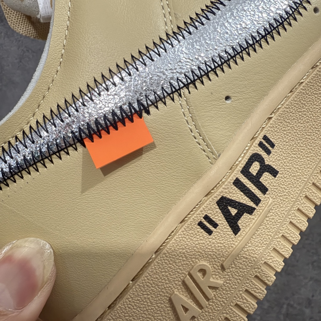 图片[3]-【Top纯原】OFF-WHITE X NK Air Force 1 \” OW联名空军一号低帮板鞋 市售最高工艺 知名厂牌 国内头部一线大厂出品 原鞋原厂贝利皮料打造 正确卡色 所有材料均来自原厂 细节对比原鞋 外贸充正 高端零售专供品质 货号：FD6900-200 尺码：40 40.5 41 42 42.5 43 44 44.5 45 46 47.5-选品中心