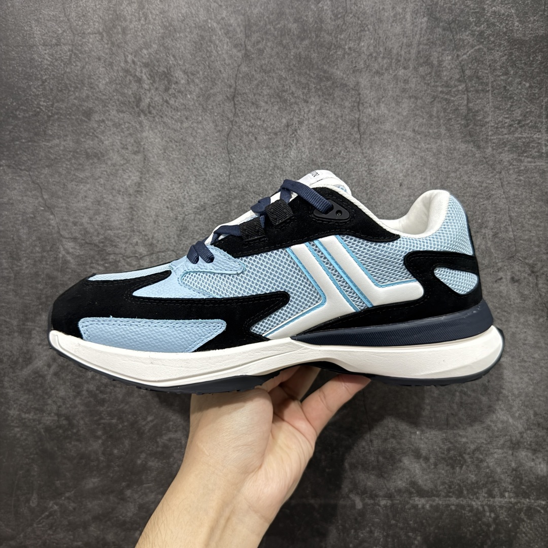 图片[2]-【广东纯原版本】LANVIN JLA浪凡时尚休闲运动鞋 情侣款跑步鞋 上脚好看舒适 配全套包装 头层牛皮/牛反绒 运动鞋织物透气网料 尺码：35 36 37 38 39 40 41 42 43 44 45-选品中心