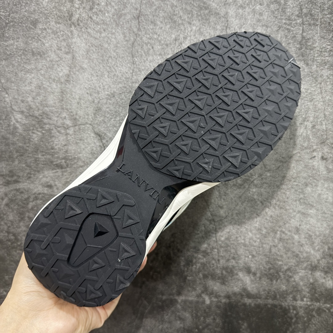 图片[9]-【广东纯原版本】LANVIN JLA浪凡时尚休闲运动鞋 情侣款跑步鞋 上脚好看舒适 配全套包装 头层牛皮/牛反绒 运动鞋织物透气网料 尺码：35 36 37 38 39 40 41 42 43 44 45-选品中心