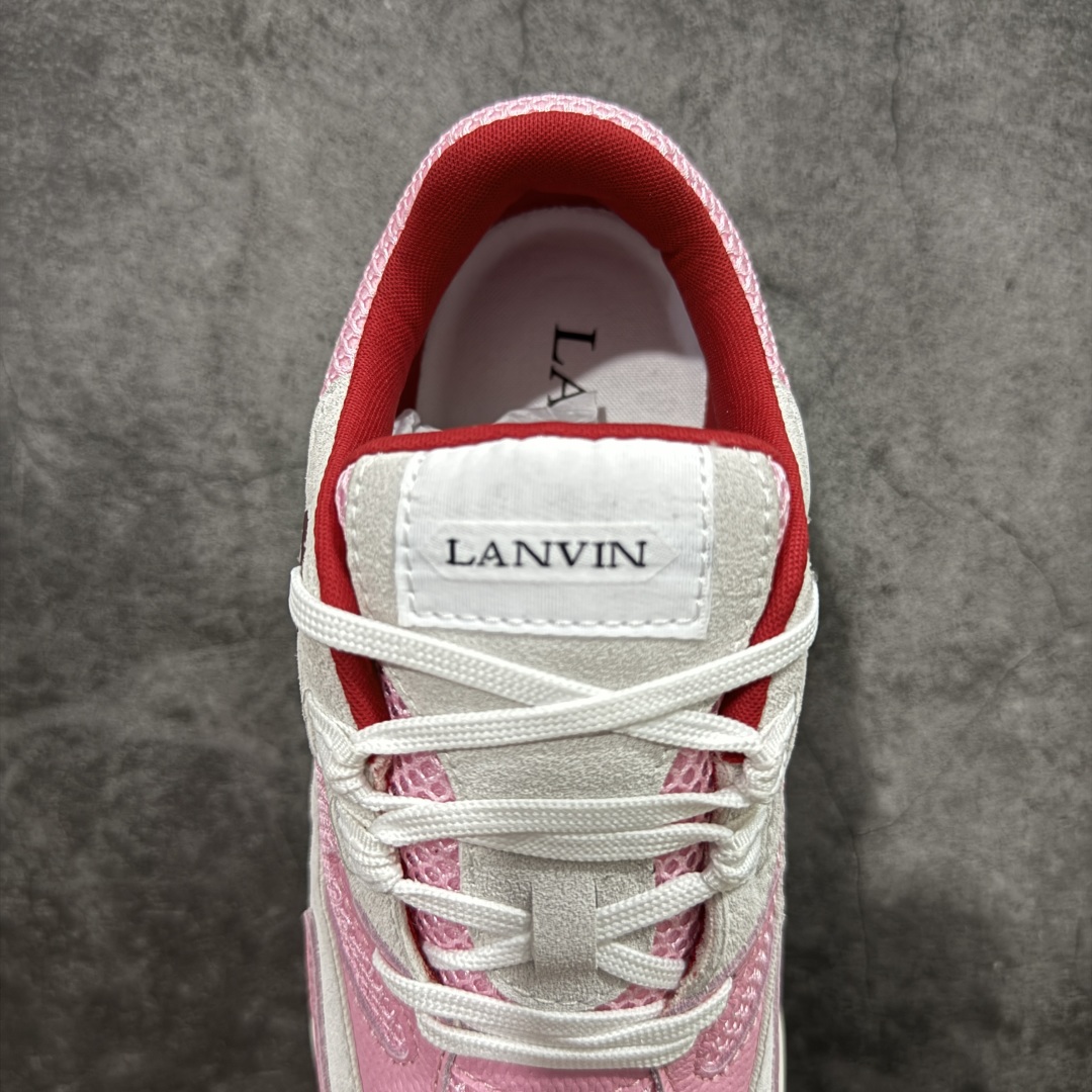 图片[7]-【广东纯原版本】LANVIN JLA浪凡时尚休闲运动鞋 情侣款跑步鞋 上脚好看舒适 配全套包装 头层牛皮/牛反绒 运动鞋织物透气网料 尺码：35 36 37 38 39 40 41 42 43 44 45-选品中心
