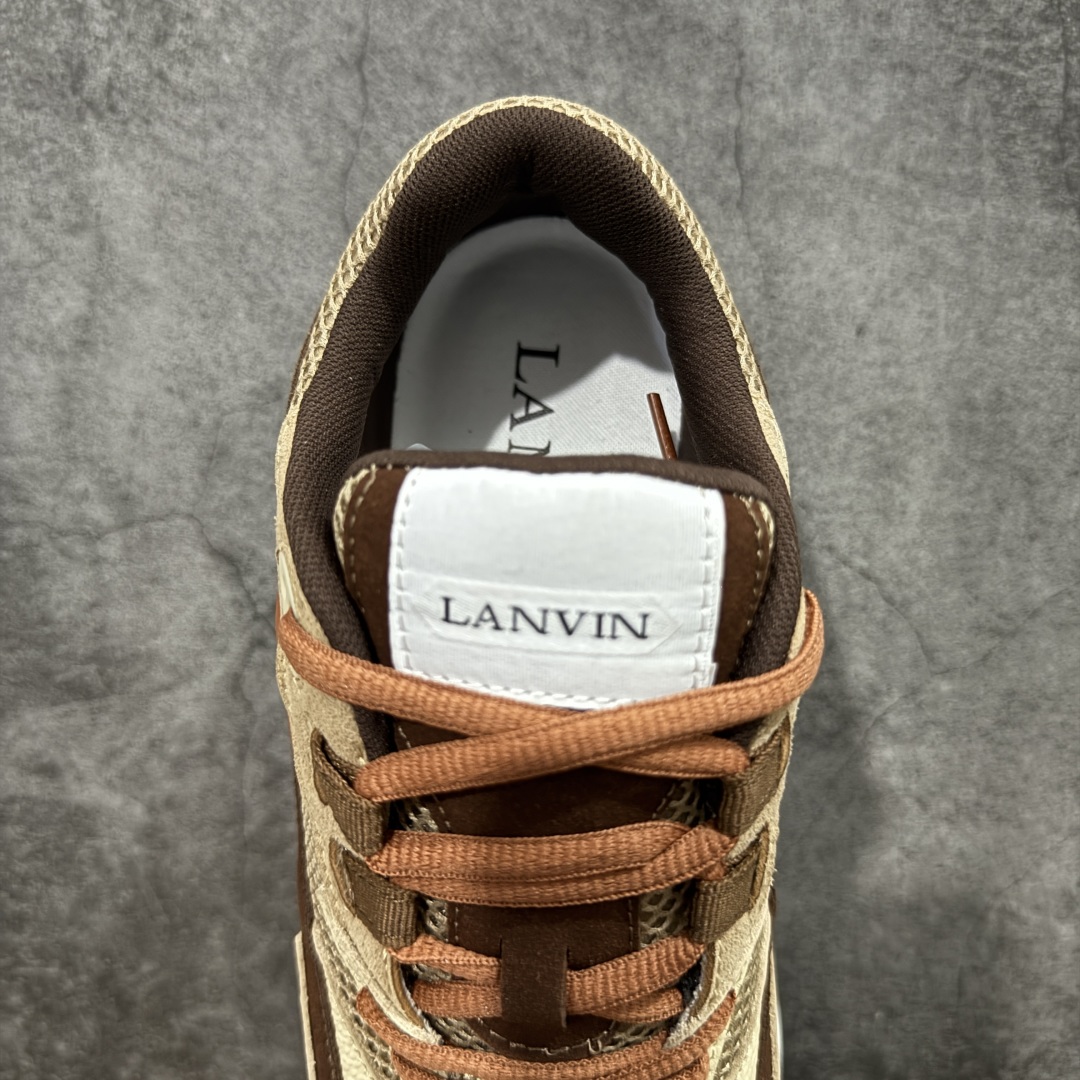 图片[8]-【广东纯原版本】LANVIN JLA浪凡时尚休闲运动鞋 情侣款跑步鞋 上脚好看舒适 配全套包装 头层牛皮/牛反绒 运动鞋织物透气网料 尺码：35 36 37 38 39 40 41 42 43 44 45-选品中心