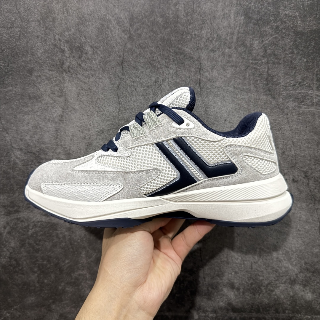 图片[2]-【广东纯原版本】LANVIN JLA浪凡时尚休闲运动鞋 情侣款跑步鞋 上脚好看舒适 配全套包装 头层牛皮/牛反绒 运动鞋织物透气网料 尺码：35 36 37 38 39 40 41 42 43 44 45-选品中心