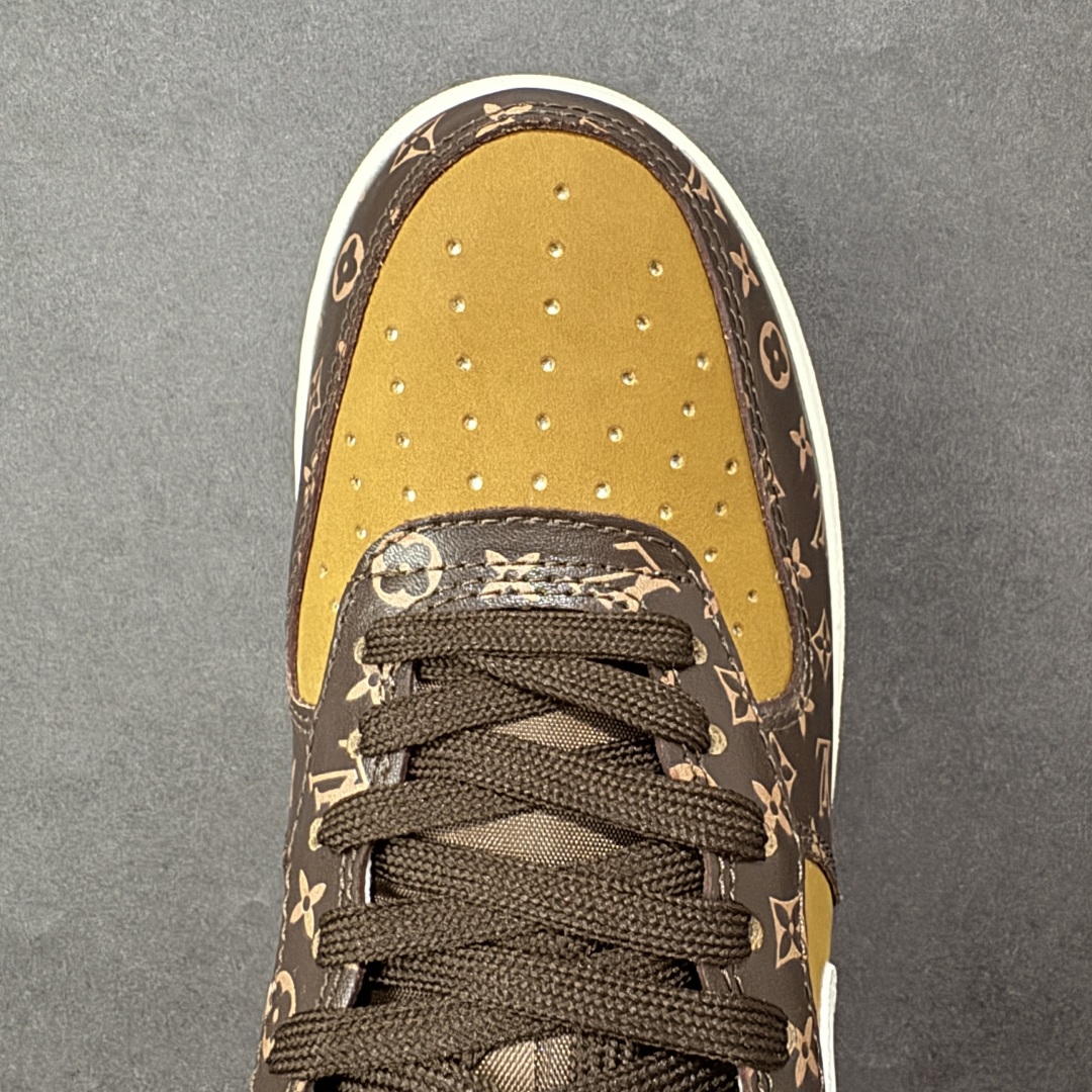 图片[8]-【公司级】NIke Air Force 1 \’07 Low “LV联名——经典棕花纹”空军一号 低帮 运动鞋 休闲鞋 折边针车 工艺难度大 原楦头原纸板 原装鞋盒 定制五金配件 内置全掌气垫 原厂鞋底 货号：XL1979-104 尺码：36 36.5 37.5 38 38.5 39 40 40.5 41 42 42.5 43 44 44.5 45 编码：HXSA310320-选品中心