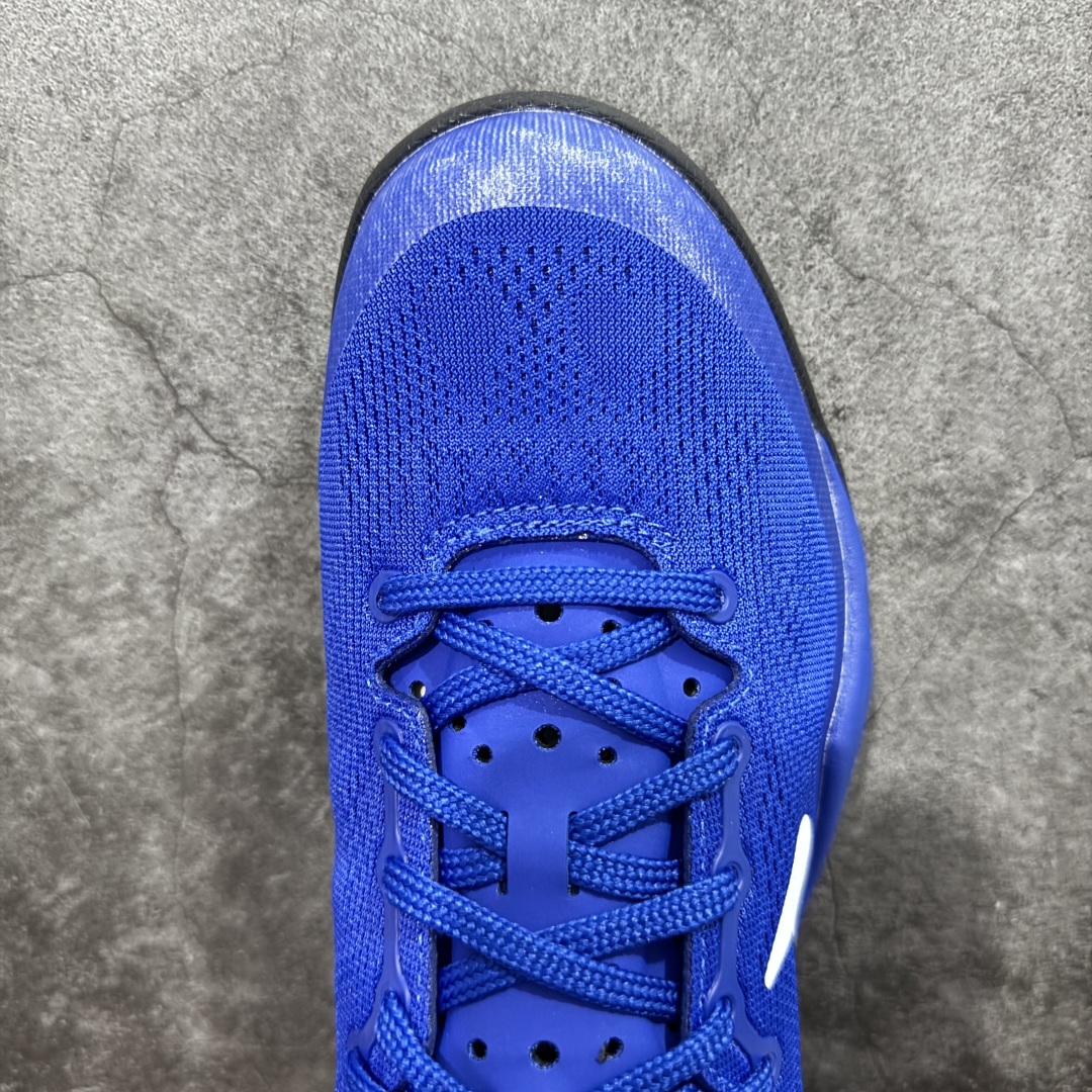 图片[5]-【GX纯原】NK Zoom Kobe Ⅷ System 科比8代复刻实战运动低帮文化篮球鞋 黑蓝白 555035-202 完美复刻公司货 React科技鞋垫加持 实战配置直接拉满 原楦纸板开发 鞋身流线型、后跟塑形 区分土肥圆 原厂针织鞋面一针一线匹配原版 全身鞋材卡料色独家定制 唯一万针立体刺绣SWOOSH 真实底模最大50.5 实战利器 专供海外市场 独立原厂模具 首批不拼图大几率过验 亲测已过 支持各种高强度实战 无需担心 补货周期极长 脚宽建议买大半码 科比系列前掌偏窄 支持七天无理由退换 尺码： 40 40.5 41 42 42.5 43 44 44.5 45 46 47.5 48.5 49.5 50.5-选品中心