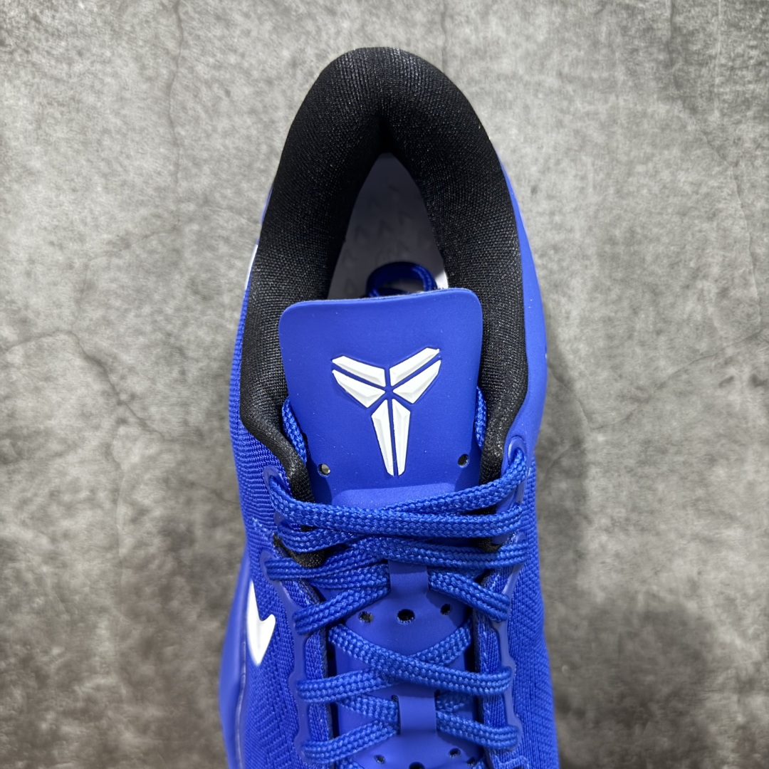 图片[8]-【GX纯原】NK Zoom Kobe Ⅷ System 科比8代复刻实战运动低帮文化篮球鞋 黑蓝白 555035-202 完美复刻公司货 React科技鞋垫加持 实战配置直接拉满 原楦纸板开发 鞋身流线型、后跟塑形 区分土肥圆 原厂针织鞋面一针一线匹配原版 全身鞋材卡料色独家定制 唯一万针立体刺绣SWOOSH 真实底模最大50.5 实战利器 专供海外市场 独立原厂模具 首批不拼图大几率过验 亲测已过 支持各种高强度实战 无需担心 补货周期极长 脚宽建议买大半码 科比系列前掌偏窄 支持七天无理由退换 尺码： 40 40.5 41 42 42.5 43 44 44.5 45 46 47.5 48.5 49.5 50.5-选品中心