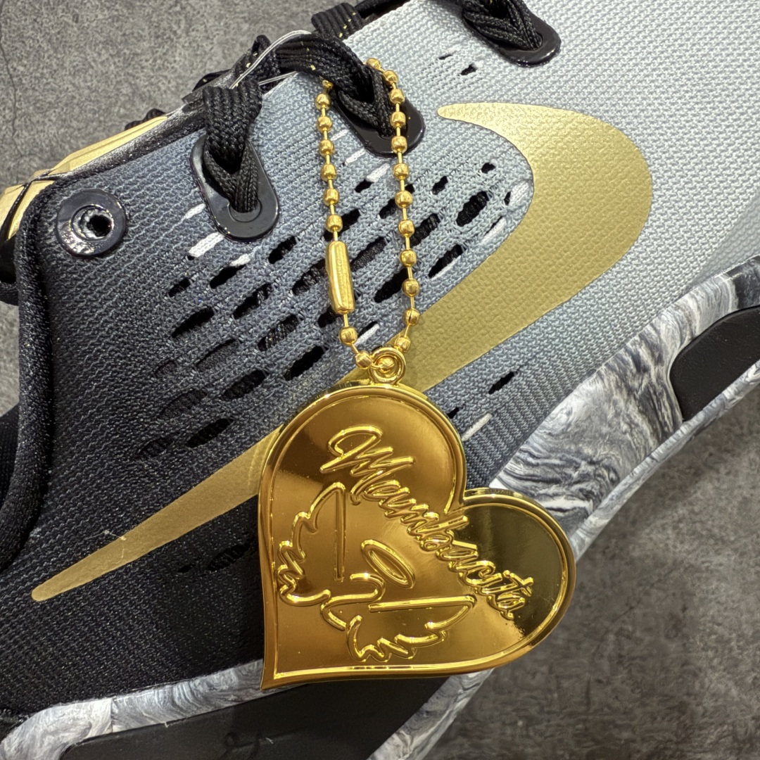 图片[4]-【S2版本】NK Kobe 9 Elite Low Protro EM 科比九代 黑白渐变大理石 S2纯原生产线 #React科技鞋垫加持 实战配置直接拉满 #原楦纸板开发 鞋身流线型、后跟塑形，区分土肥圆 #原厂针织鞋面一针一线匹配原版 #全身鞋材卡料色独家定制 热压印SWOOSH #真实底模最大48.5 实战利器 专供海外市场 货号：FZ7333-002 尺码：40 40.5 41 42 42.5 43 44 44.5 45 46 47.5 48.5（脚宽、脚胖 建议买大半码）-选品中心