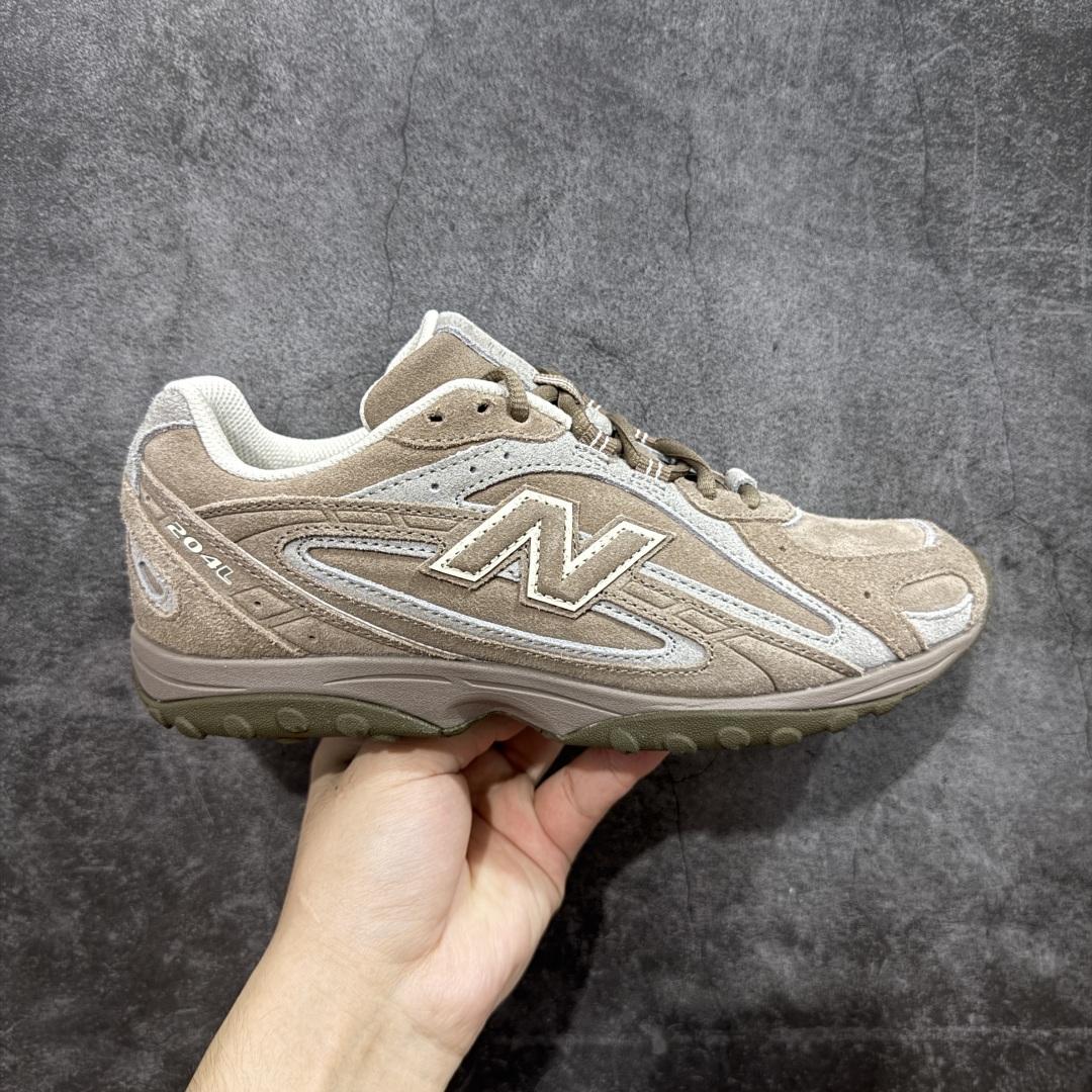 【纯原】New Balance NB204L 薄底鞋 薄底皮质鞋带德训miu系 减震耐磨包裹性支撑轻便 