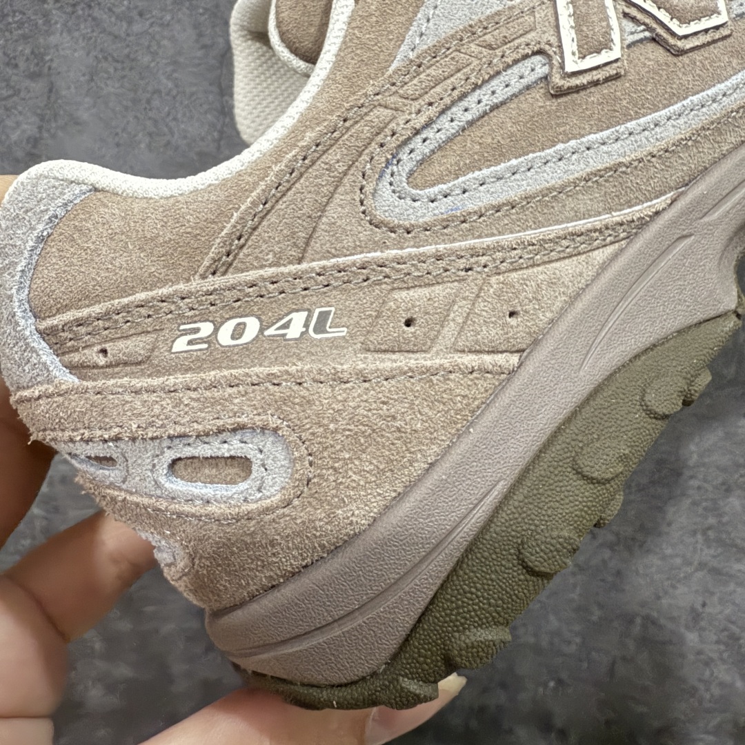 【纯原】New Balance NB204L 薄底鞋 薄底皮质鞋带德训miu系 减震耐磨包裹性支撑轻便 