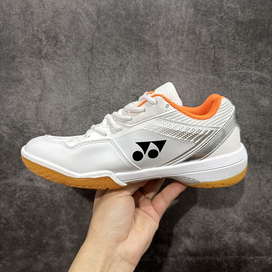 【外贸版】YONEX尤尼克斯 BADMINTON SHOES 织物合成革 舒适透气防滑低帮羽毛球鞋 加宽