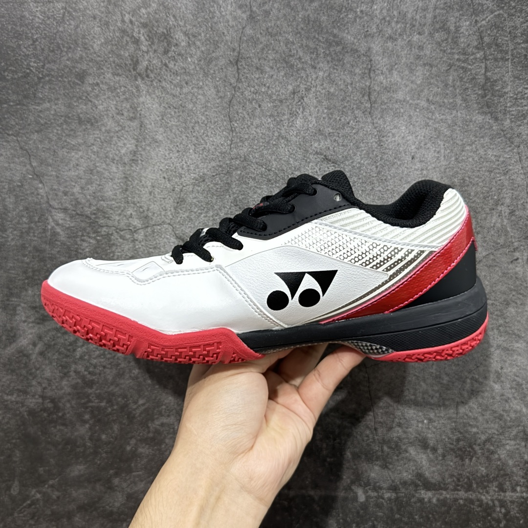 【外贸版】YONEX尤尼克斯 BADMINTON SHOES 织物合成革 舒适透气防滑低帮羽毛球鞋 加宽