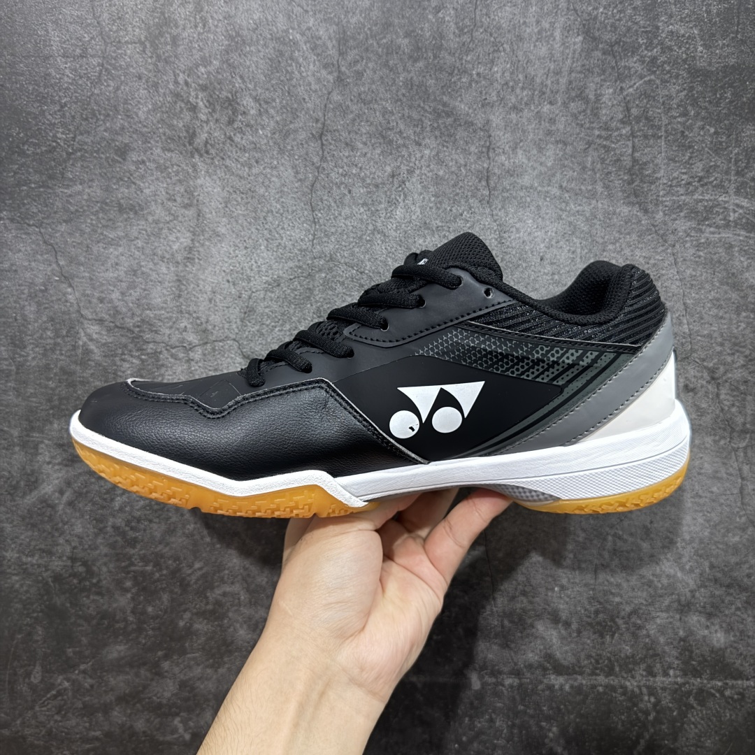 【外贸版】YONEX尤尼克斯 BADMINTON SHOES 织物合成革 舒适透气防滑低帮羽毛球鞋 加宽
