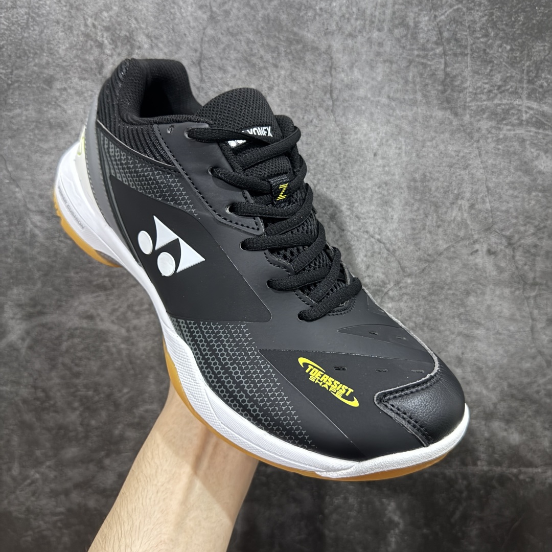 【外贸版】YONEX尤尼克斯 BADMINTON SHOES 织物合成革 舒适透气防滑低帮羽毛球鞋 加宽