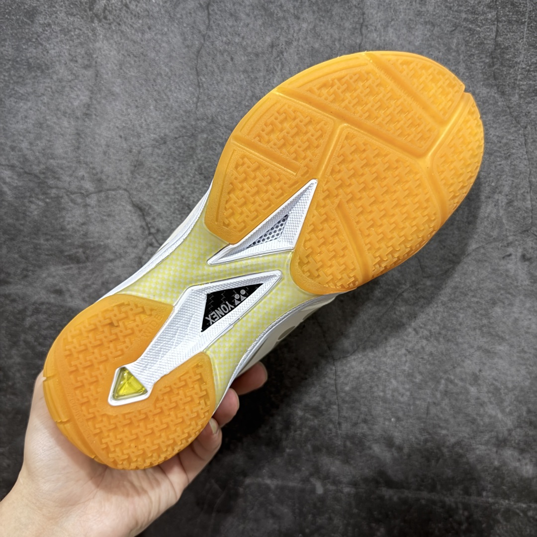 【外贸版】YONEX尤尼克斯 BADMINTON SHOES 织物合成革 舒适透气防滑低帮羽毛球鞋 加宽