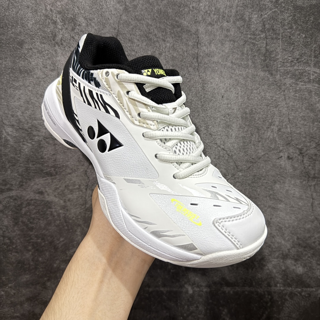【外贸版】YONEX尤尼克斯 BADMINTON SHOES 织物合成革 舒适透气防滑低帮羽毛球鞋 加宽