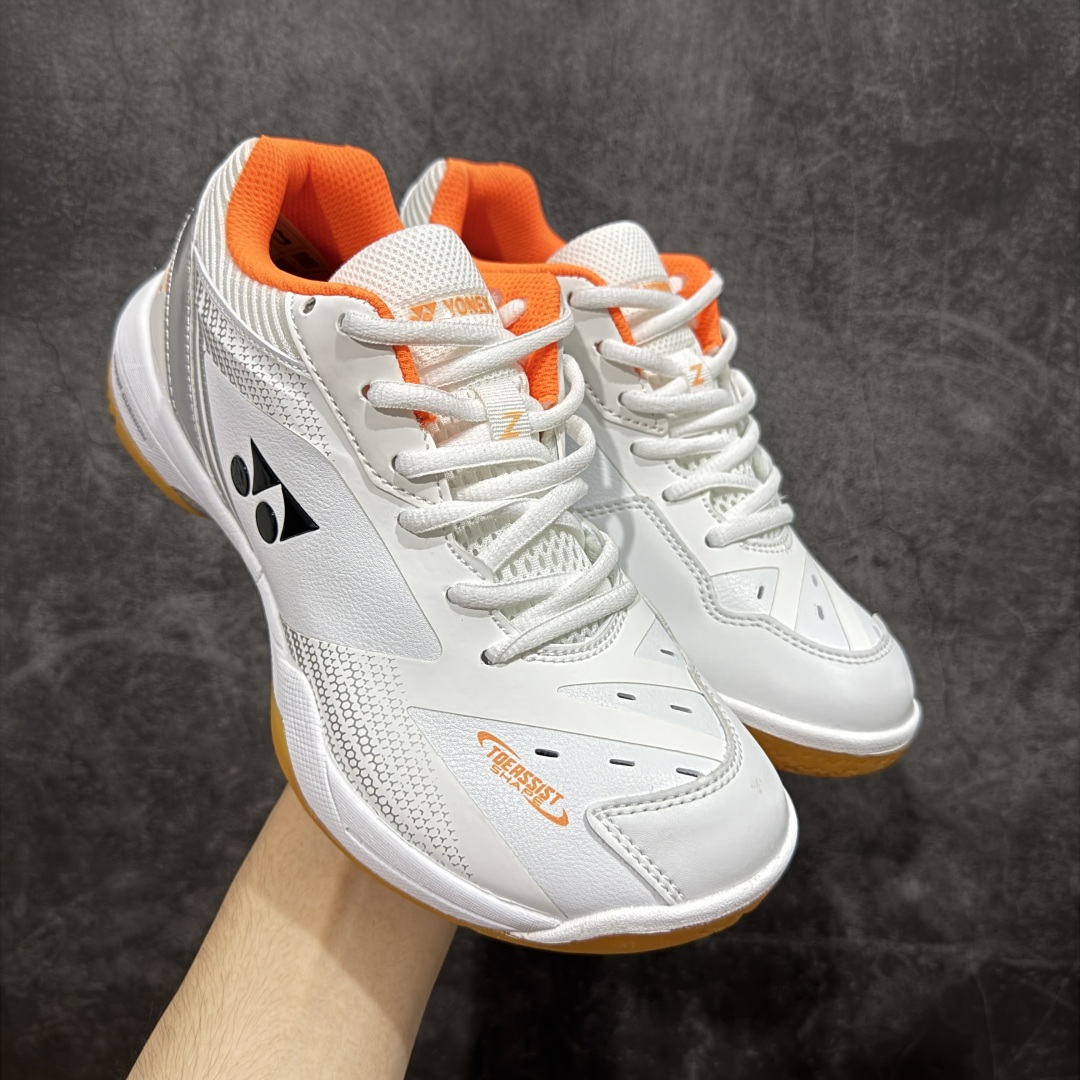 图片[6]-【外贸版】YONEX尤尼克斯 BADMINTON SHOES 织物合成革 舒适透气防滑低帮羽毛球鞋 加宽楦设计，上脚体验更佳，采用动力垫+设计，减震蓄能，保护脚踝;人体工程防撞鞋头，保护脚趾;鞋底采用放射状桨翼大底，提升全方位的防滑性，抓地力更强;大底采用石墨碳素板设计，增强鞋底支撑;网面透气孔设计，增强鞋内热量释放。 尺码：36-45-选品中心