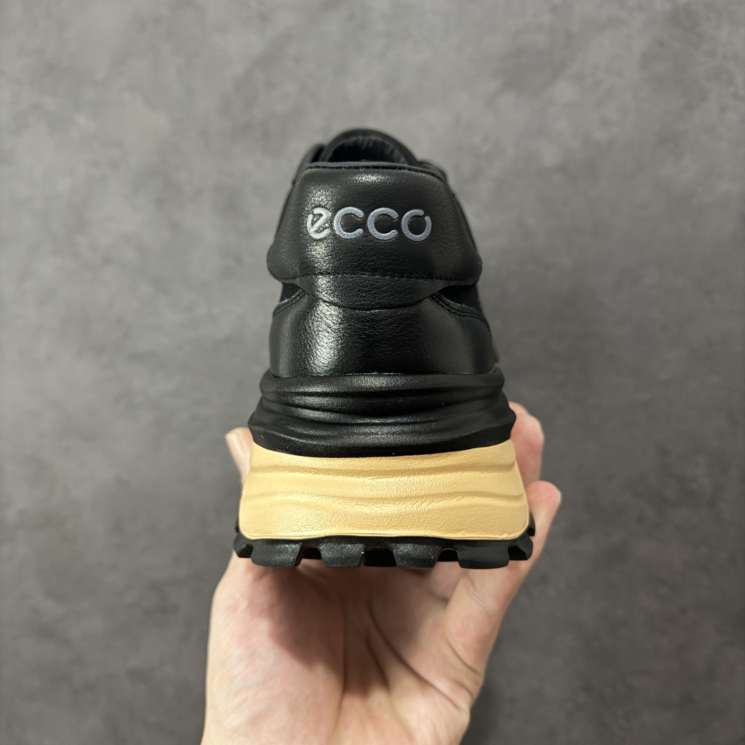 图片[4]-【公司级】Ecco 爱步春季新款 柔酷7号系列 百搭轻盈休闲鞋 #牛皮与仿工手工织带的拼接鞋面 成熟与潮流的碰撞 以撞色组合 演绎经典复古之风 柔软织物内里 舒适脚感 PU外底 灵活自如 轻盈柔韧 舒适耐穿 货号：756558 01001 尺码：38 39 40 41 42 43 44 皮鞋码-选品中心