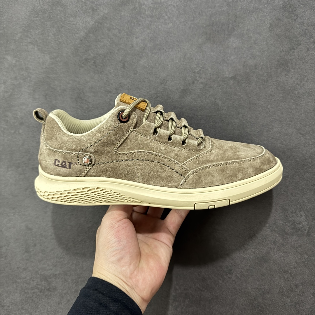 【纯原】25年秋冬款CAT硬汉推土机品牌·卡特Tramp Hike Low款户外休闲系带男鞋广东中山代工