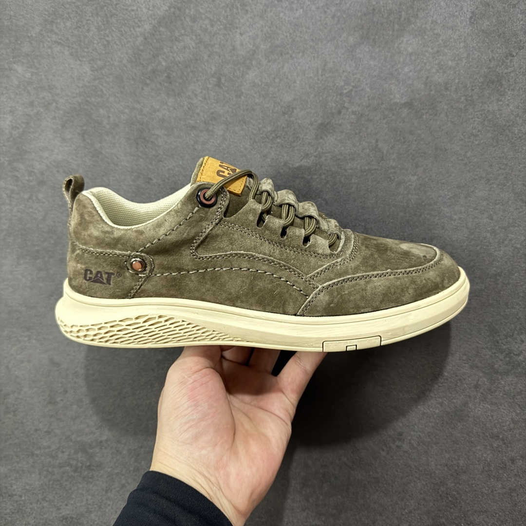 【纯原】25年秋冬款CAT硬汉推土机品牌·卡特Tramp Hike Low款户外休闲系带男鞋广东中山代工