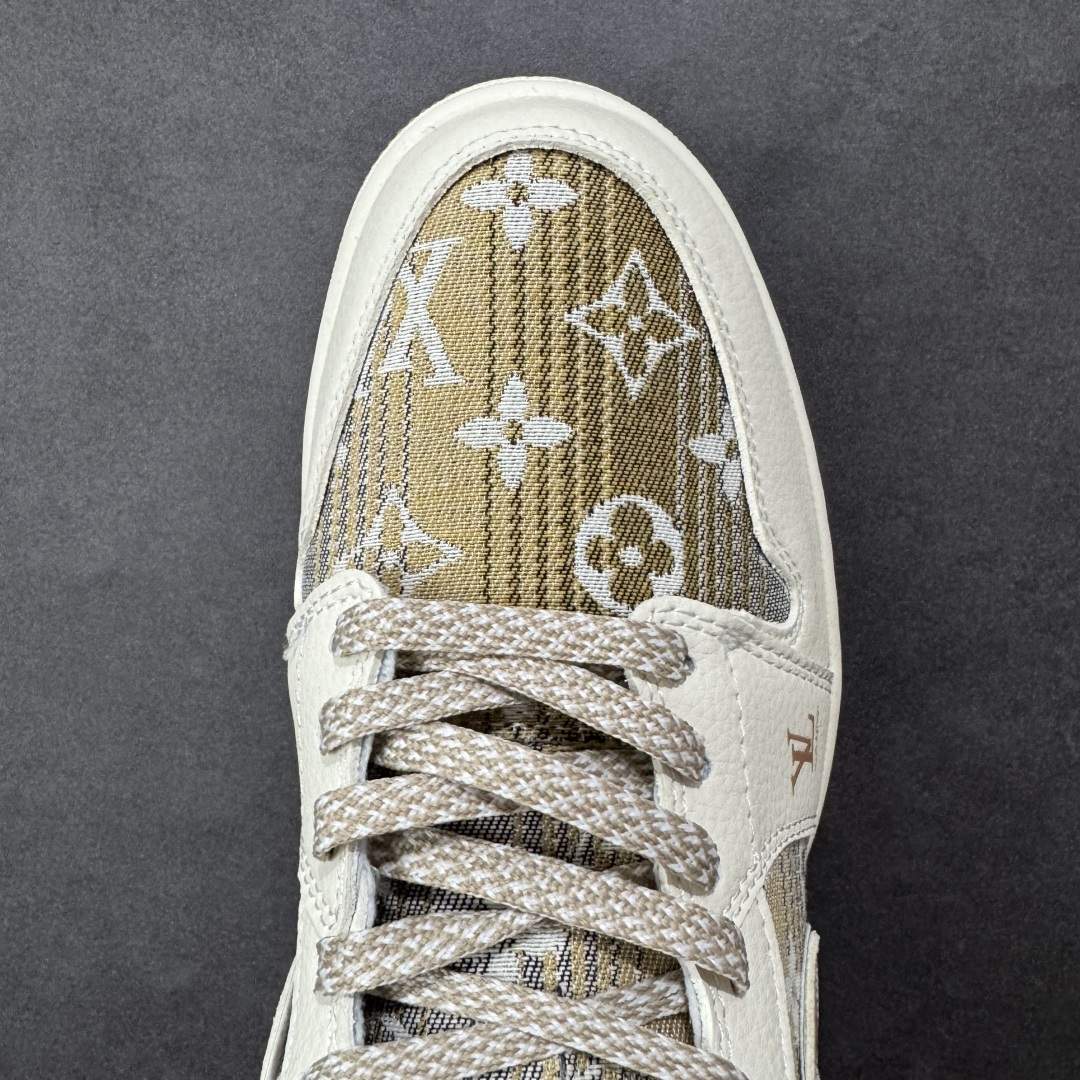 【纯原】海外爆款限量发售！高端定制Air Jordan 1 Low AJ1 乔1 “LV路易威登联名--