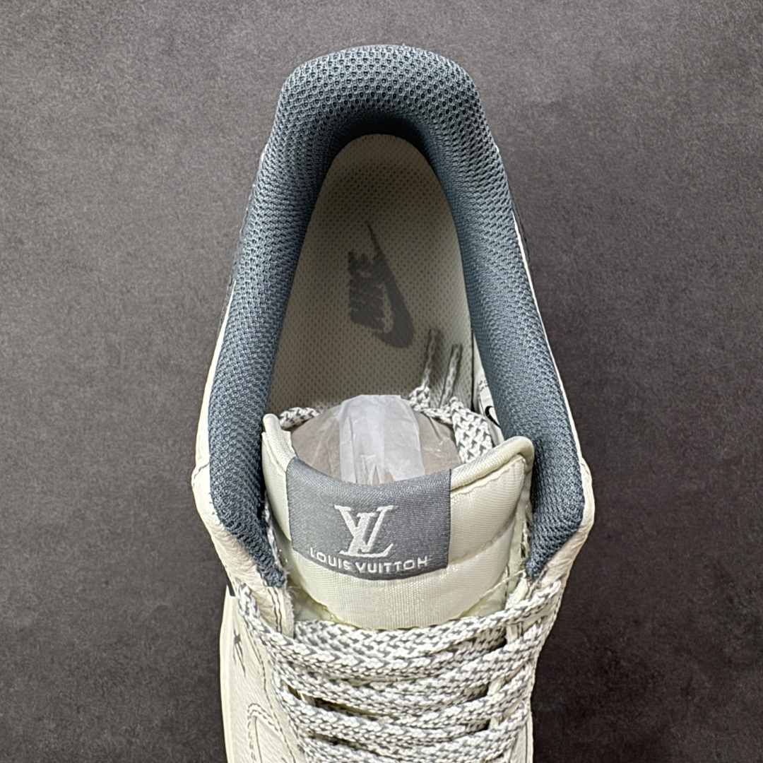 图片[7]-【定制版】NIke Air Force 1 \’07 Low “LV联名——米黑织标”空军一号 低帮 运动鞋 休闲鞋 折边针车 工艺难度大 原楦头原纸板 原装鞋盒 定制五金配件 内置全掌气垫 原厂鞋底 货号：CX5050-Y08 尺码：36 36.5 37.5 38 38.5 39 40 40.5 41 42 42.5 43 44 44.5 45 编码：HXSA310320-选品中心