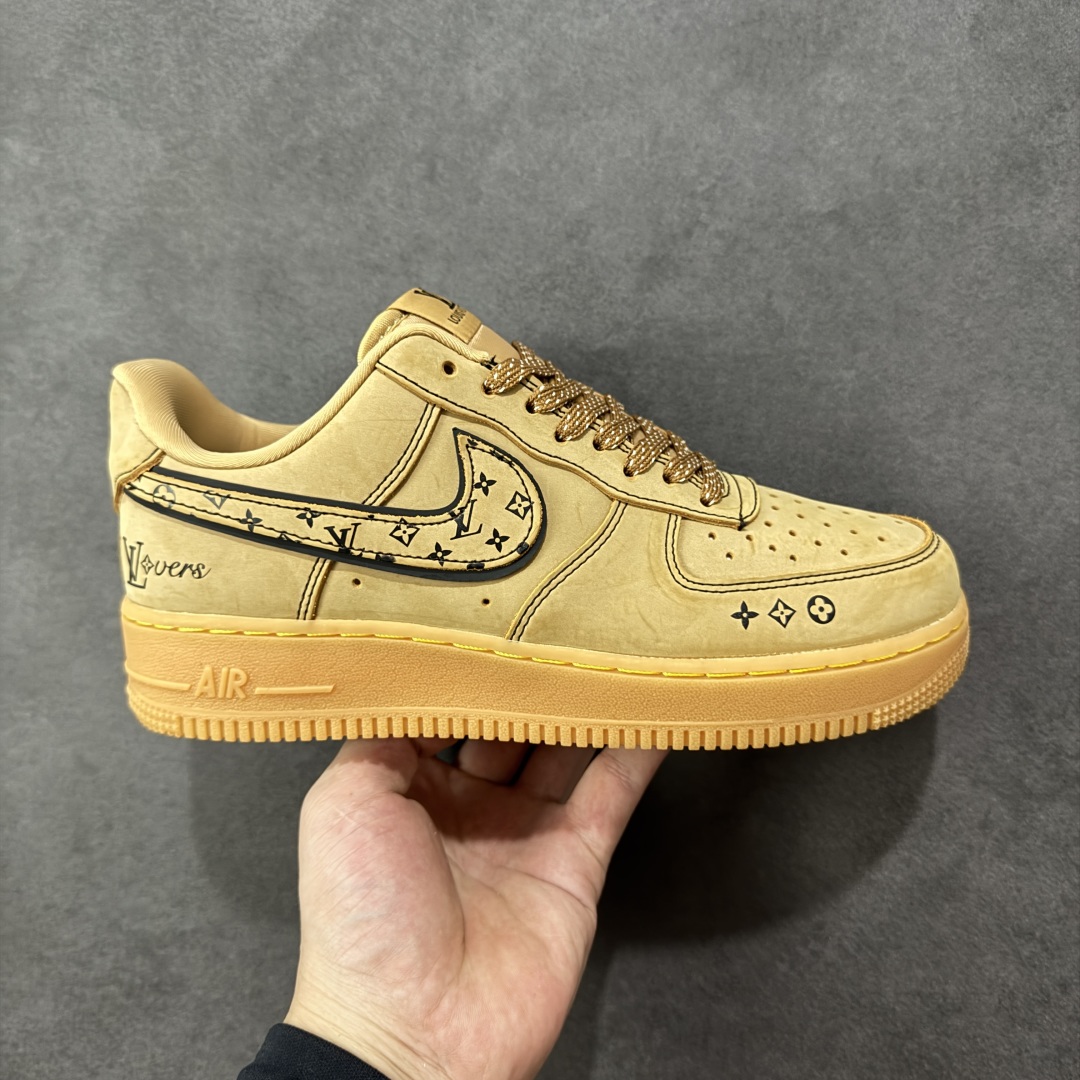 【定制版】Nike Air Force 1\'07 Low LV联名 小麦印花 空军一号低帮休闲板鞋  #原楦头原纸板 原装鞋盒 原厂鞋底 超高清洁度 细节完美 货号:DK0188-082  尺码:36 36.5 37.5 38 38.5 39 40 40.5 41 42 42.5 43 44 44.5 45-选品中心