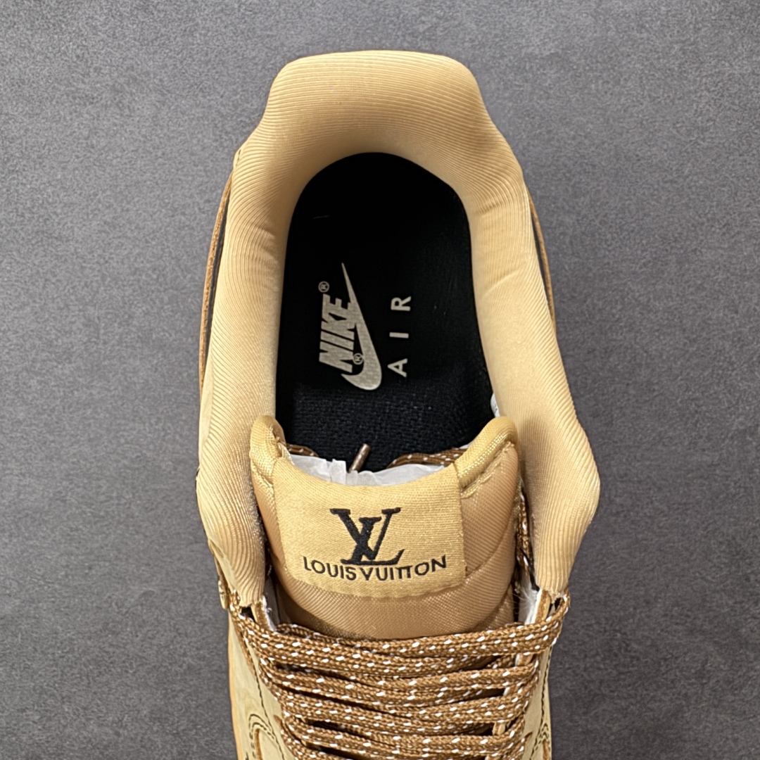 图片[7]-【定制版】Nike Air Force 1\’07 Low LV联名 小麦印花 空军一号低帮休闲板鞋  #原楦头原纸板 原装鞋盒 原厂鞋底 超高清洁度 细节完美 货号：DK0188-082  尺码：36 36.5 37.5 38 38.5 39 40 40.5 41 42 42.5 43 44 44.5 45-选品中心