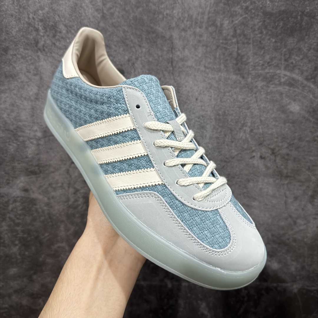 图片[3]-【纯原XL版本】Adidas Originals Gazelle INdoor 蓝白 三叶草休闲防滑耐磨低帮板鞋 鞋头出色设计 塑就出众贴合感 稳固的后跟贴合足部曲线设计 软弹舒适 不易磨脚 橡胶鞋底配合防滑纹路设计 平稳抓地 货号：JR8852 尺码：35 36 36.5 37.5 38 38.5 39.5 40 40.5 41.5 42 42.5 43 44 45-选品中心